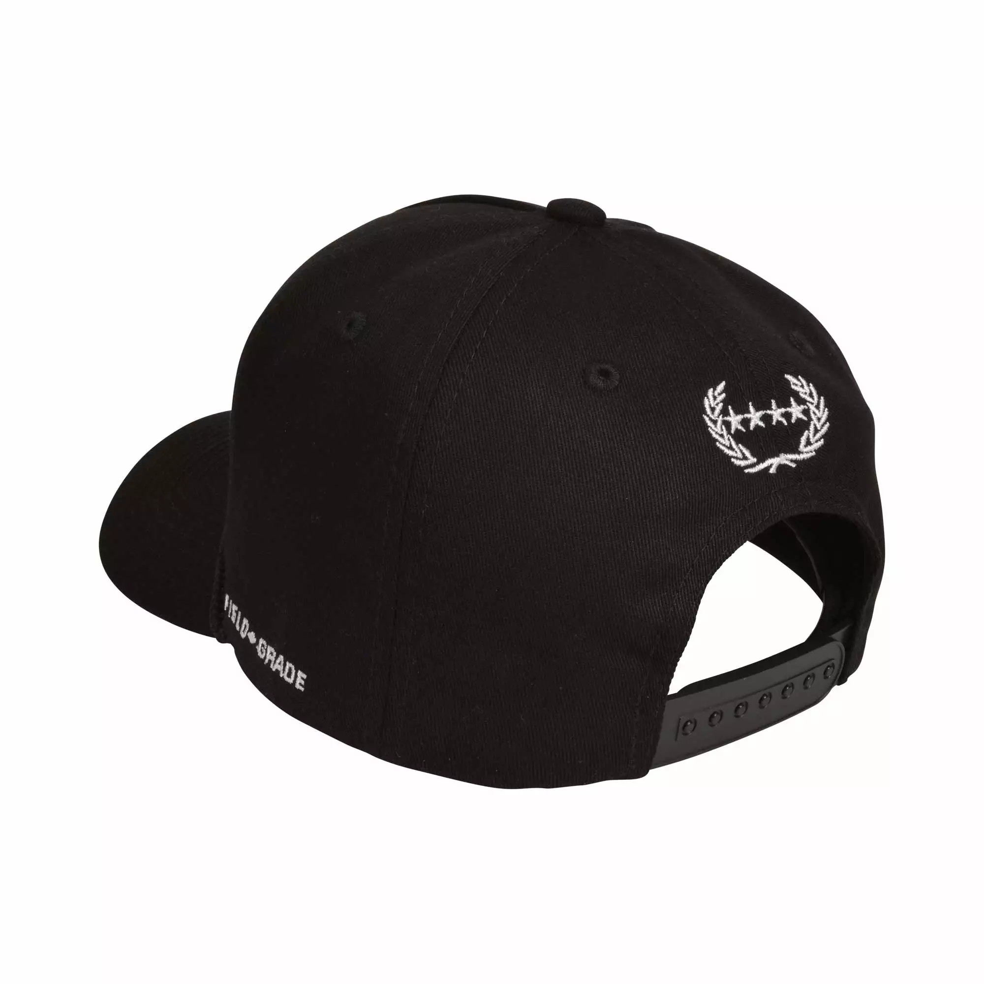 Field Grade Don't Ask Me Twill Snapback Hat-Black - BLACK