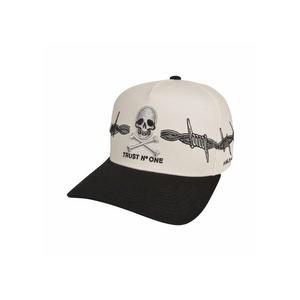Field Grade Trust No One Snapback Hat-Black