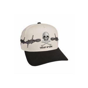 Field Grade Trust No One Snapback Hat-Black