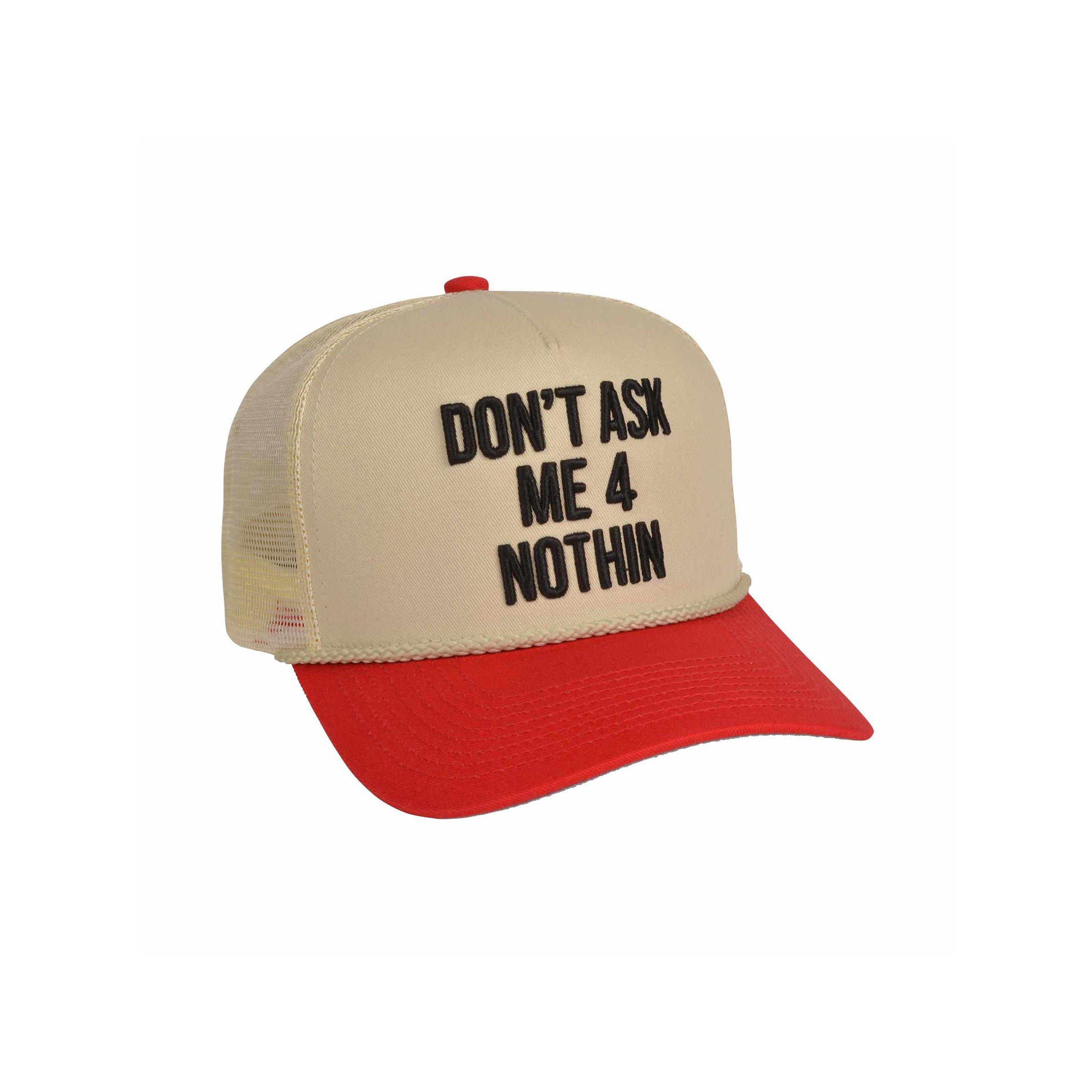 Field Grade Don't Ask Me Snapback-Stone - KHAKI Thumbnail View 2