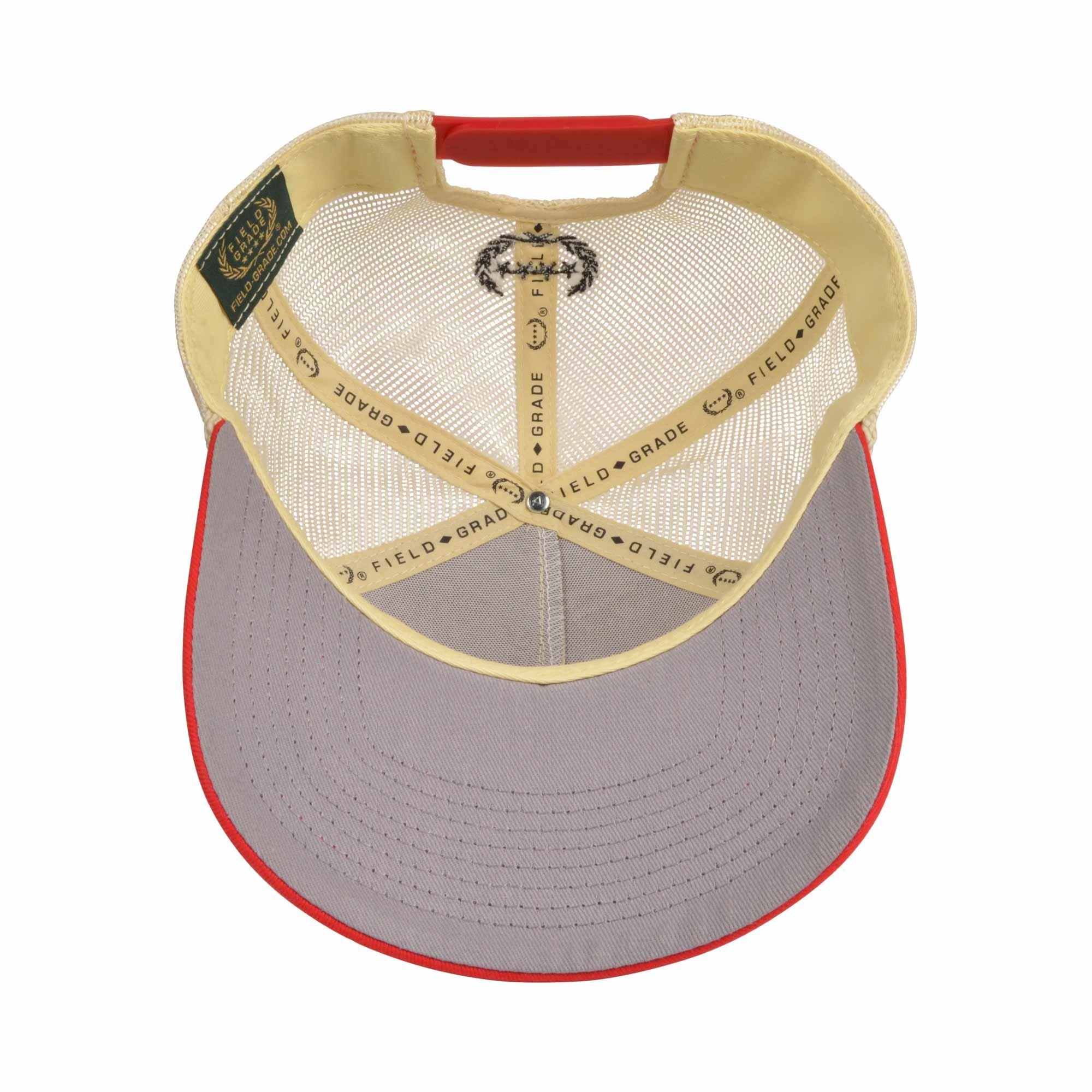 Field Grade Don't Ask Me Snapback-Stone - KHAKI Thumbnail View 4