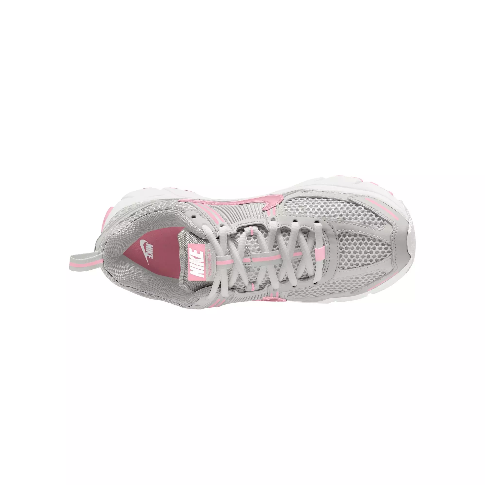 Nike Vomero 5 "Vast Grey/Med Soft Pink/White" Grade School Girls' Shoe - WHITE/PINK