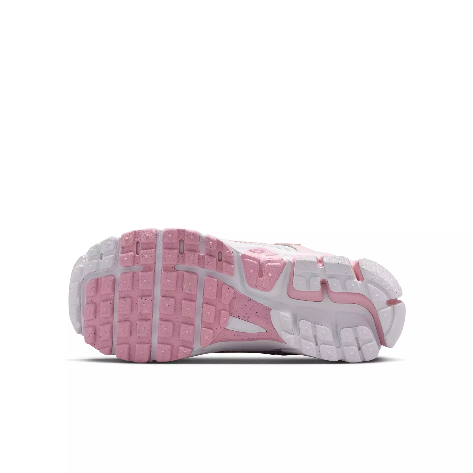 Nike Vomero 5 "Vast Grey/Med Soft Pink/White" Grade School Girls' Shoe - WHITE/PINK