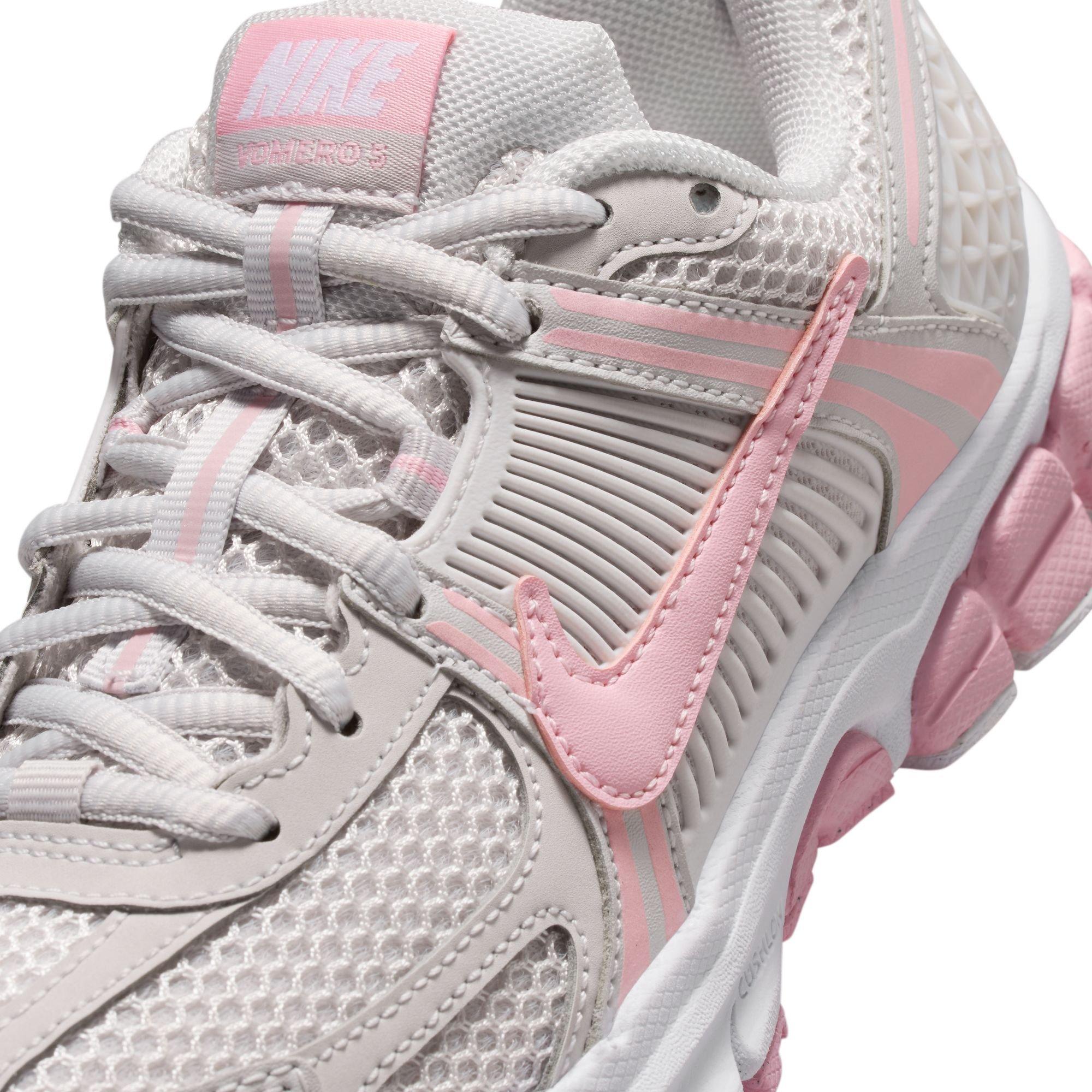 Nike Vomero 5 Grade School Girls' "Vast Grey/Med Soft Pink/White" Shoe