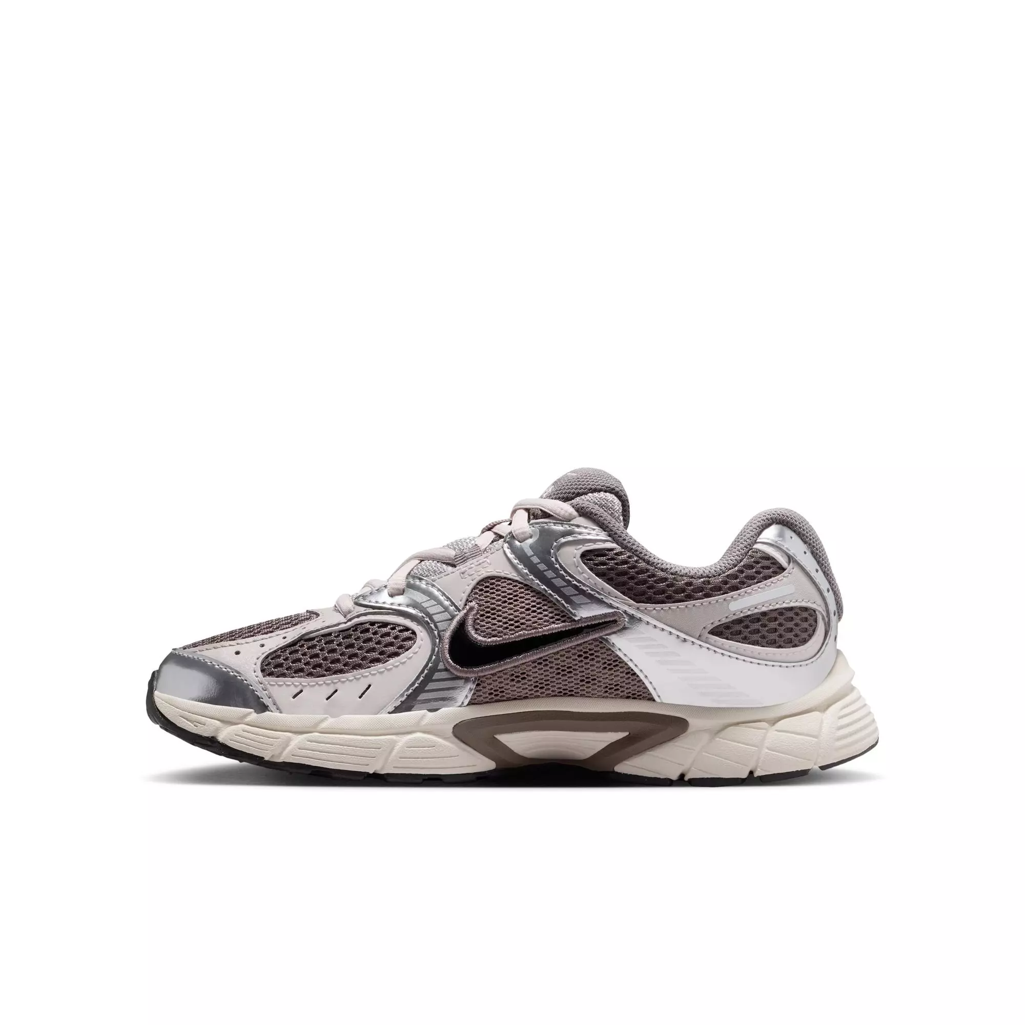 Nike V5 RNR "Cave Stone/Black/College Grey/Vast Grey" Grade School Girls' Shoe - STONE