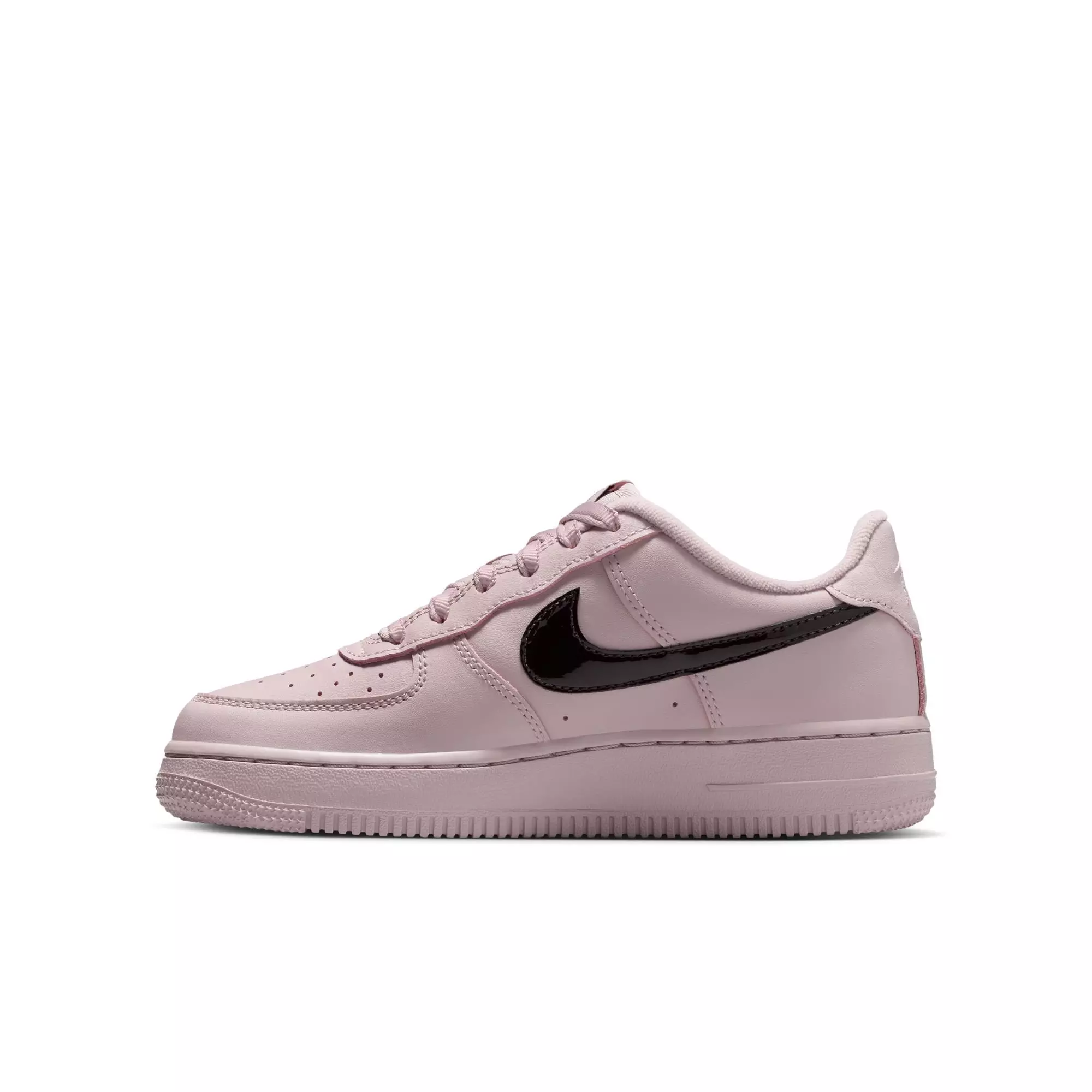 Nike Air Force 1 LV8 "Particle Rose/Velvet Brown" Grade School Girls' Shoe - MAUVE