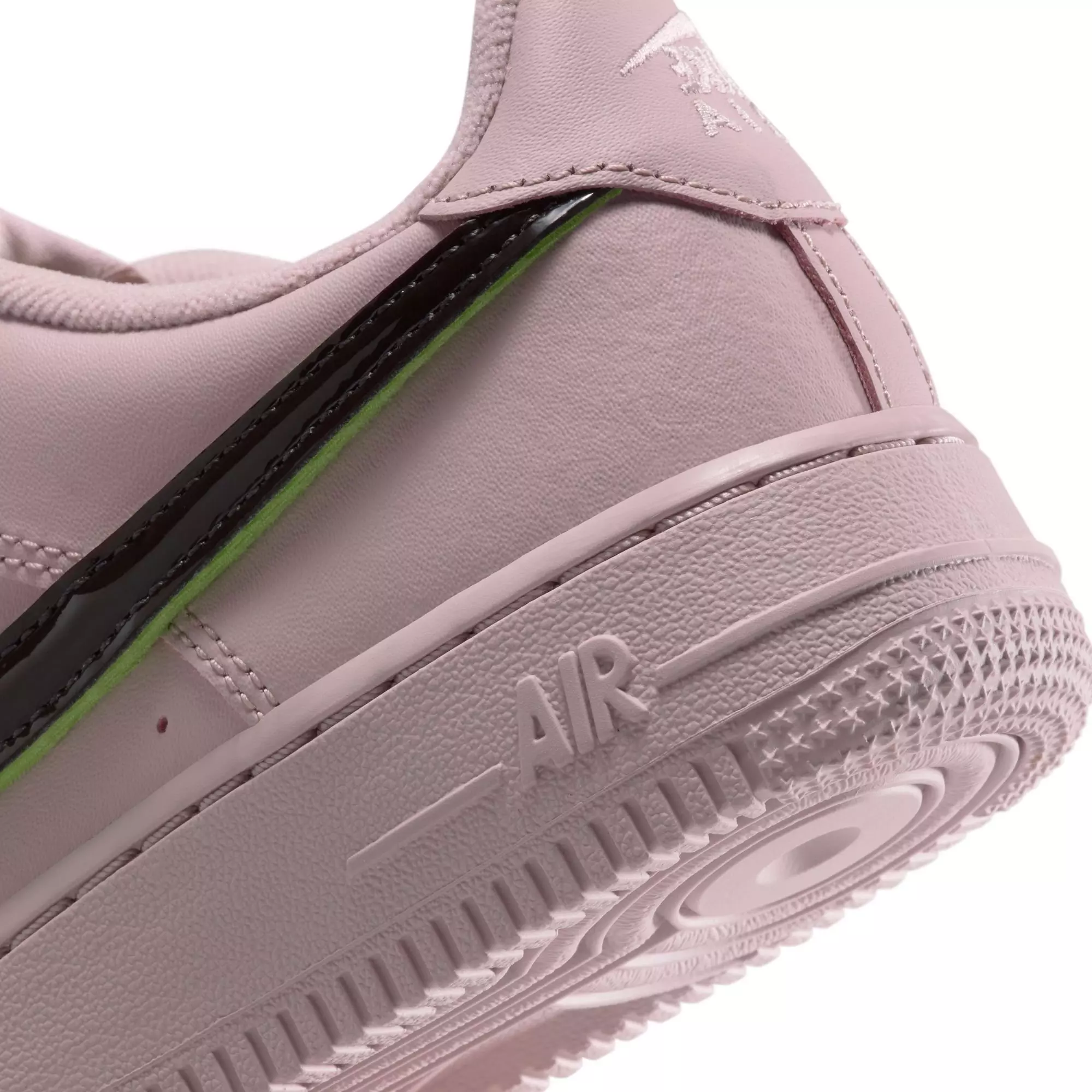 Nike Air Force 1 LV8 "Particle Rose/Velvet Brown" Grade School Girls' Shoe - MAUVE