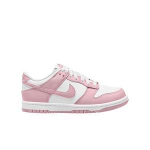 Nike Dunk Low "White/Med Soft Pink" Grade School Girls' Shoe