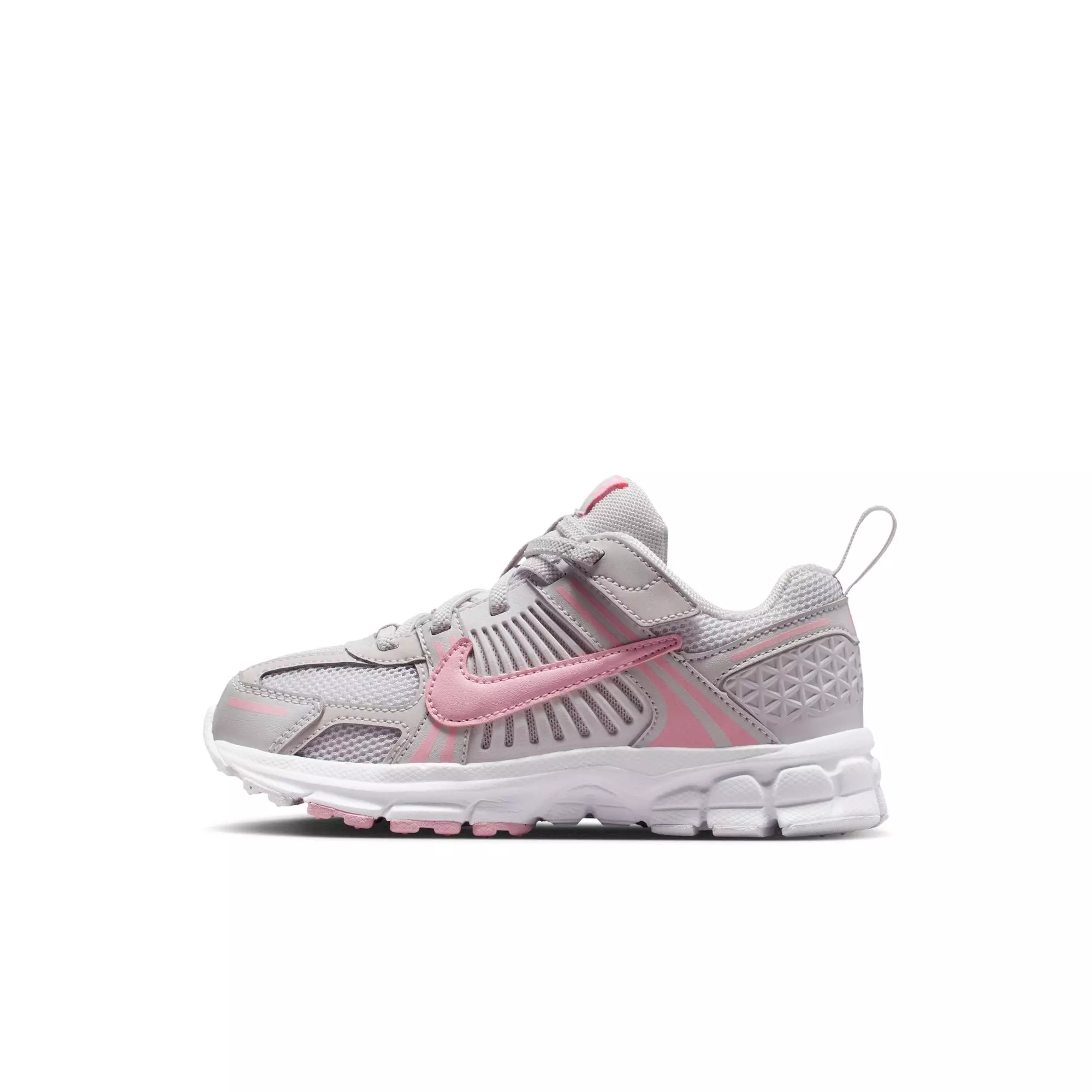 Nike Vomero 5 "Vast Grey/Med Soft Pink/White" Preschool Girls' Shoe - WHITE/PINK