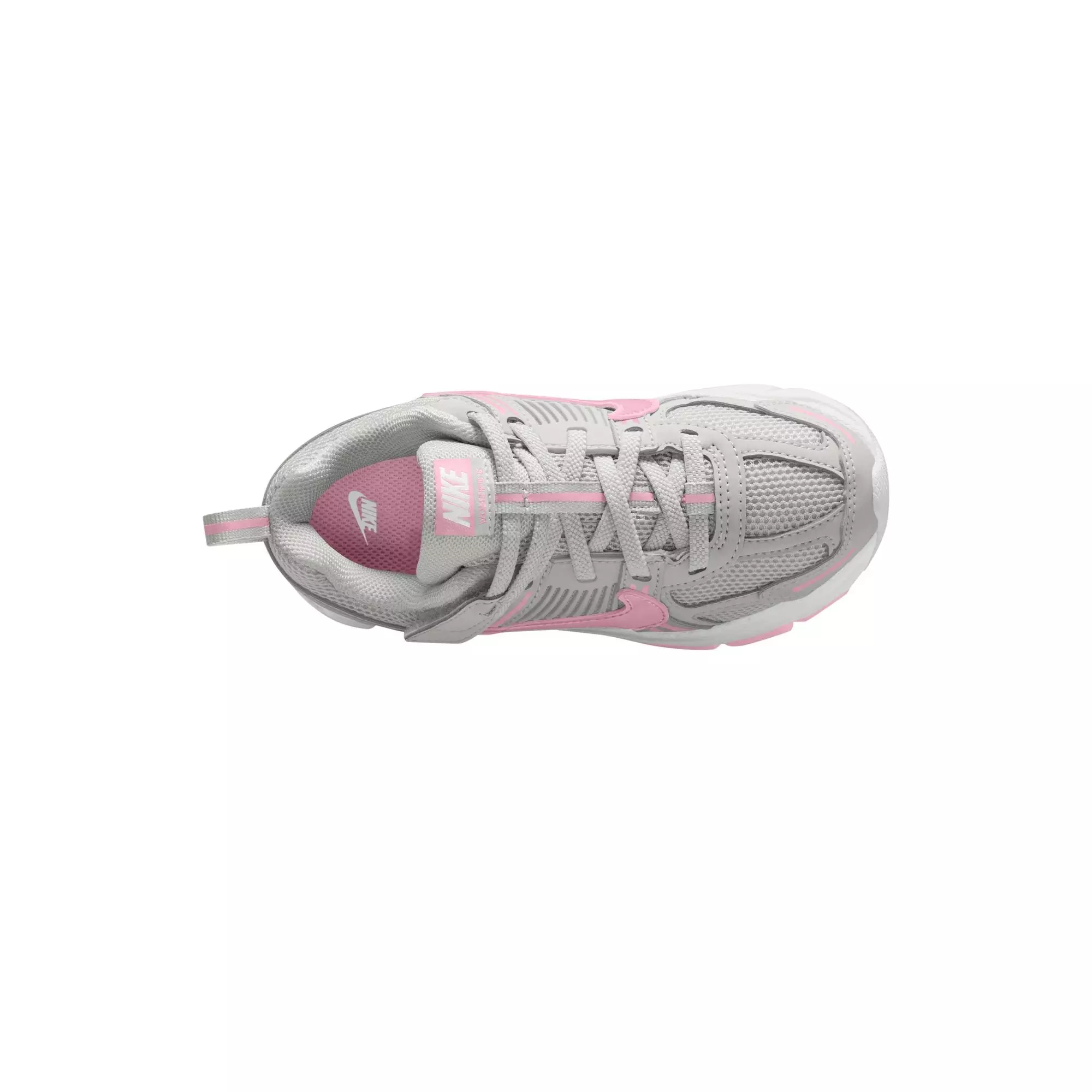 Nike Vomero 5 "Vast Grey/Med Soft Pink/White" Preschool Girls' Shoe - WHITE/PINK