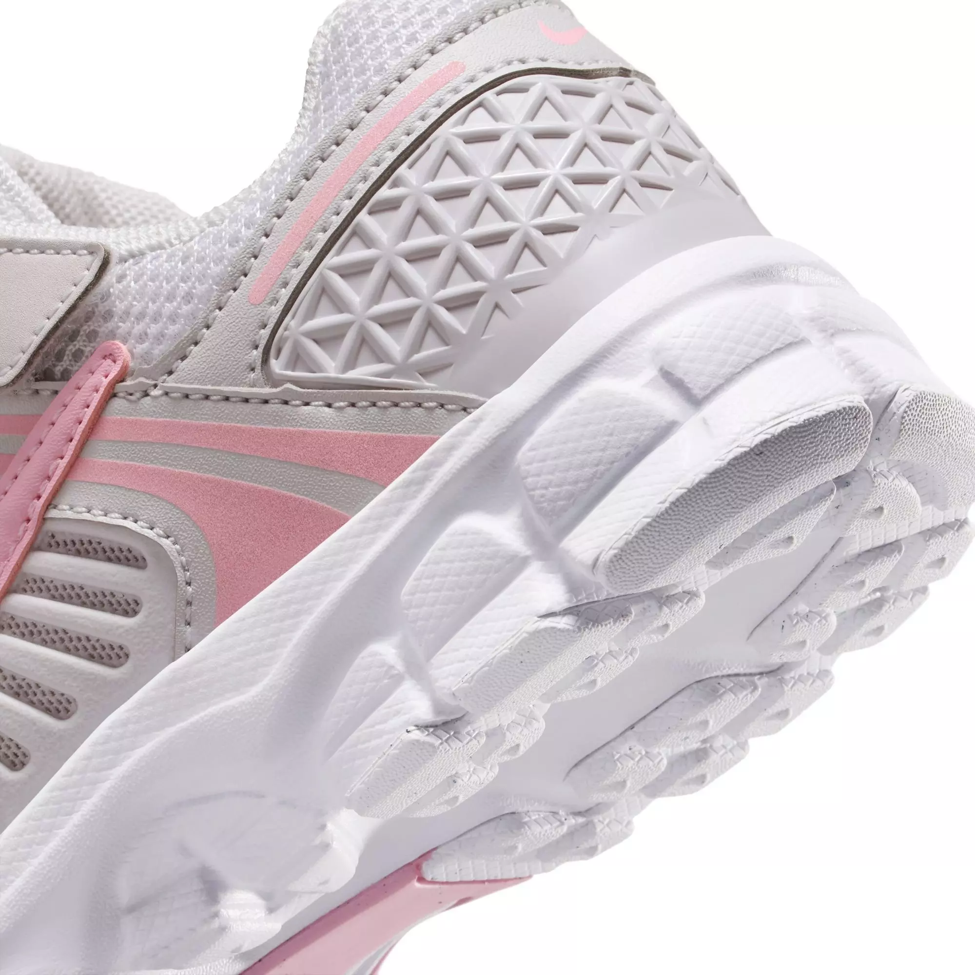 Nike Vomero 5 "Vast Grey/Med Soft Pink/White" Preschool Girls' Shoe - WHITE/PINK