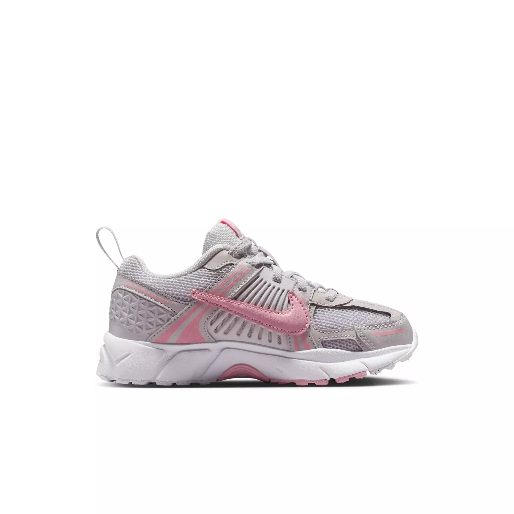 Nike Vomero 5 "Vast Grey/Med Soft Pink/White" Preschool Girls' Shoe - WHITE/PINK