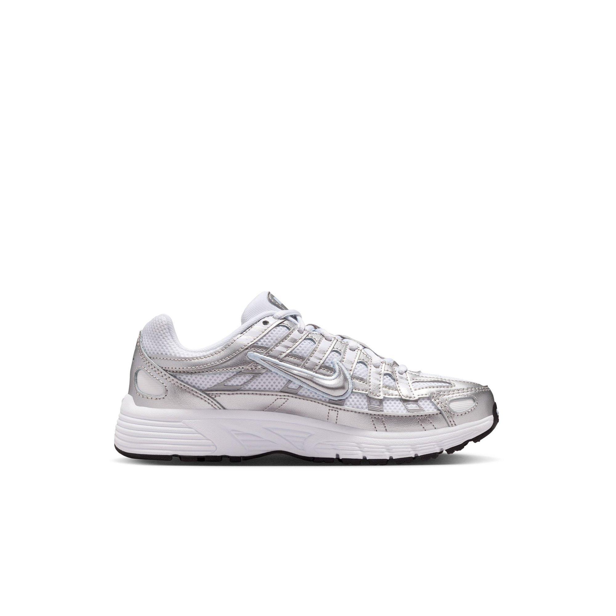 Nike P-6000 Preschool Boys' "White/Metallic Silver/Blue Tint/Black" Shoe