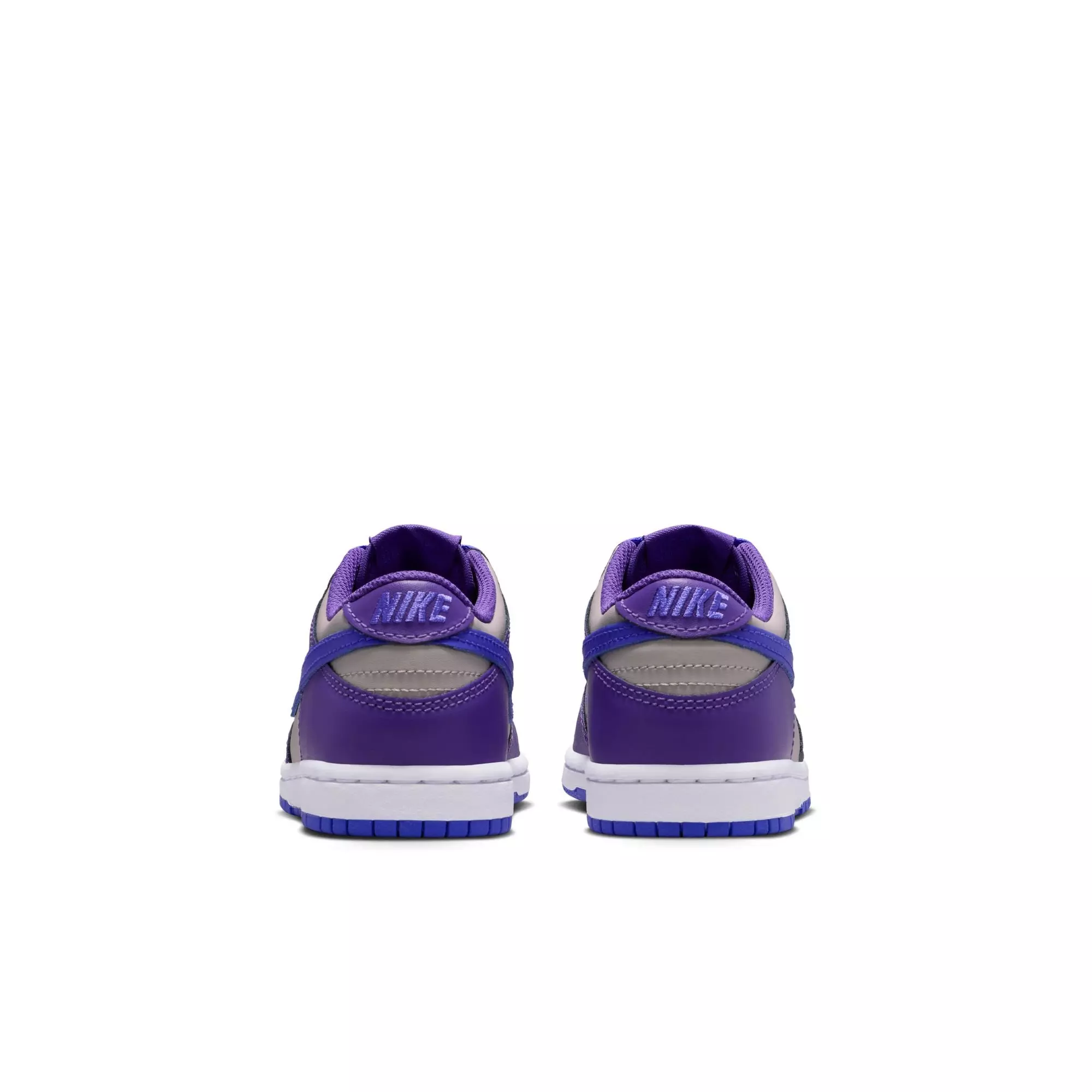 Nike Dunk Low "College Grey/Persian Violet/Wild Grape" Preschool Girls' Shoe - GREY/PURPLE