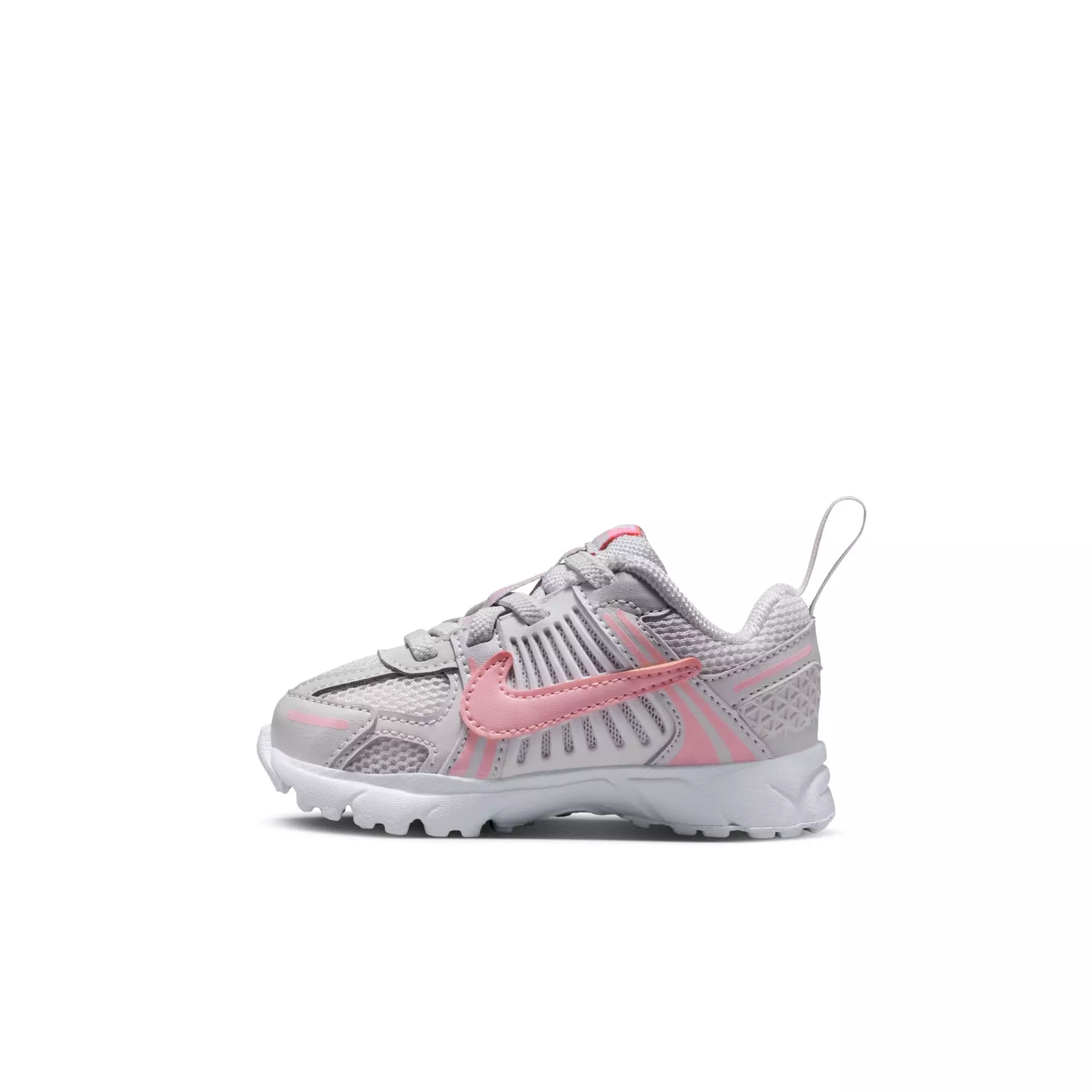 Nike Vomero 5 "Vast Grey/Med Soft Pink/White" Toddler Girls' Shoe - WHITE/PINK