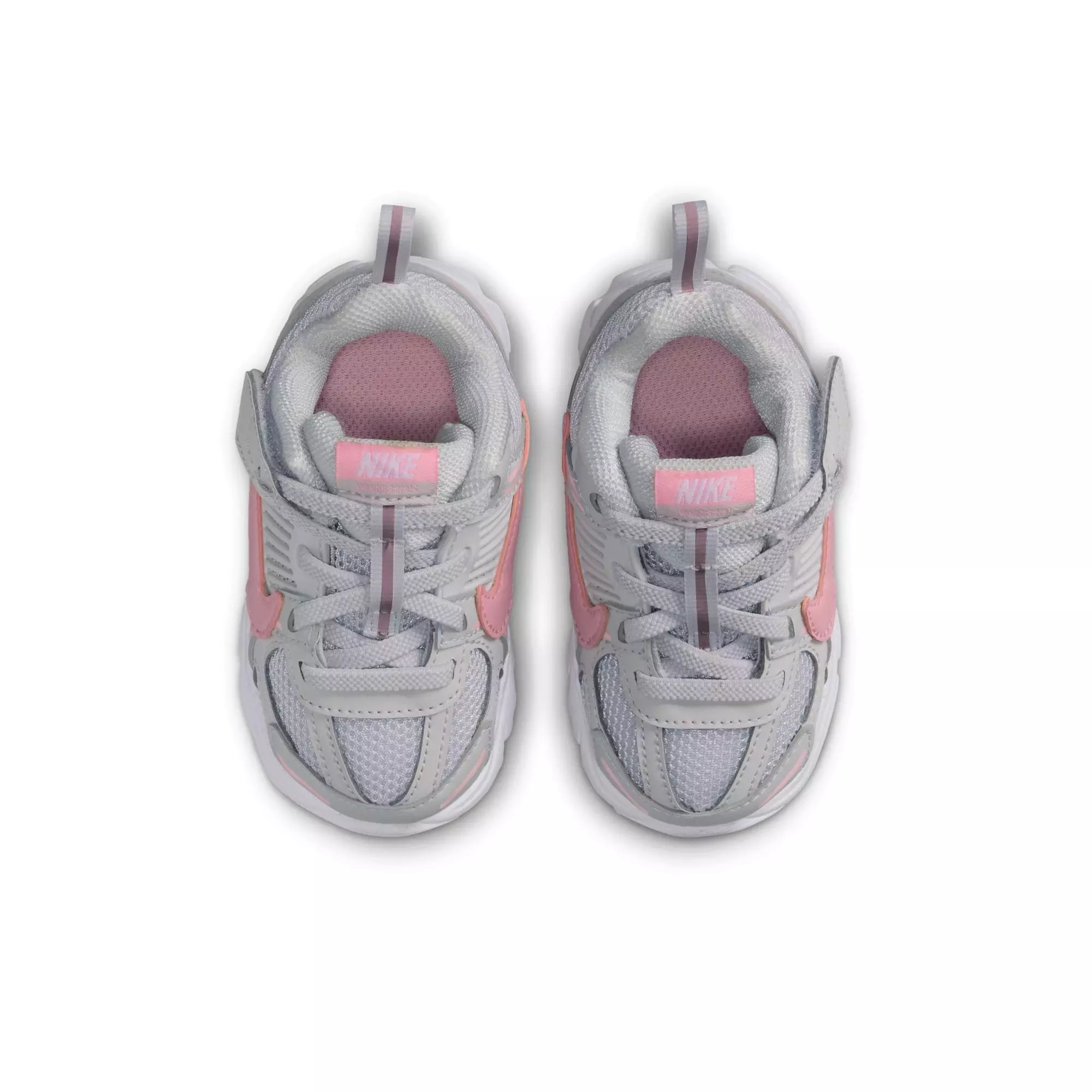Nike Vomero 5 "Vast Grey/Med Soft Pink/White" Toddler Girls' Shoe - WHITE/PINK