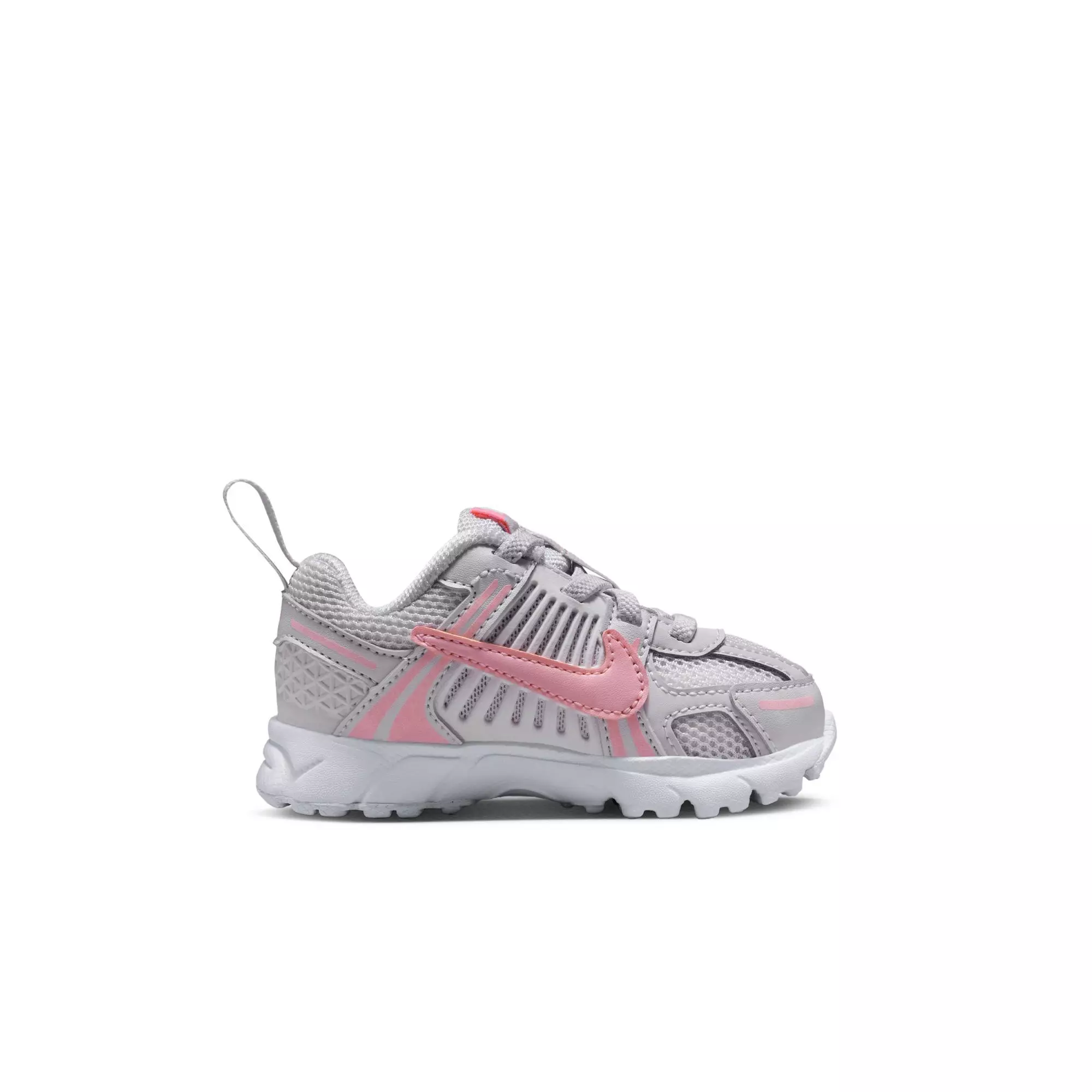 Nike Vomero 5 "Vast Grey/Med Soft Pink/White" Toddler Girls' Shoe - WHITE/PINK