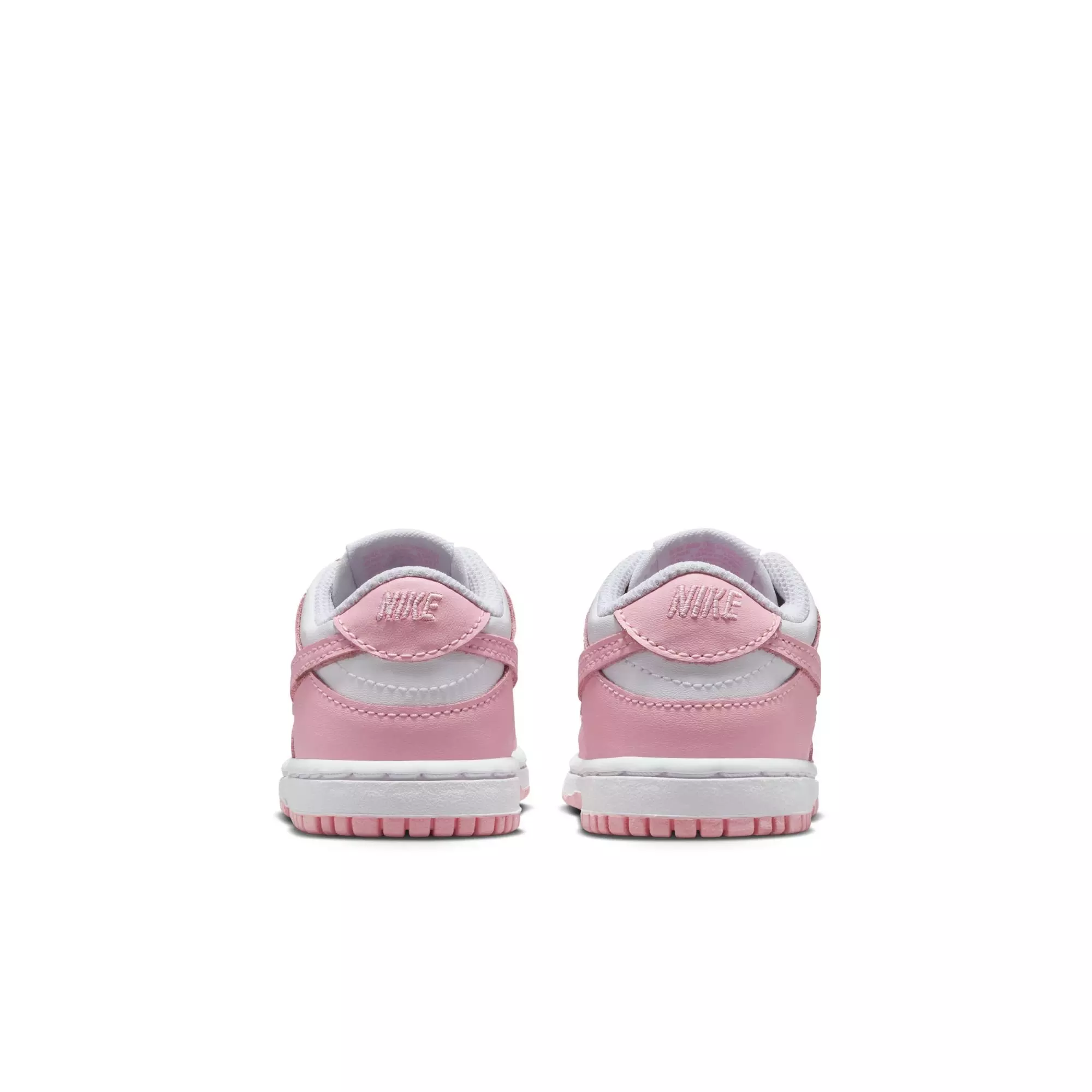 Nike Dunk Low "White/Med Soft Pink" Toddler Girls' Shoe - WHITE/PINK