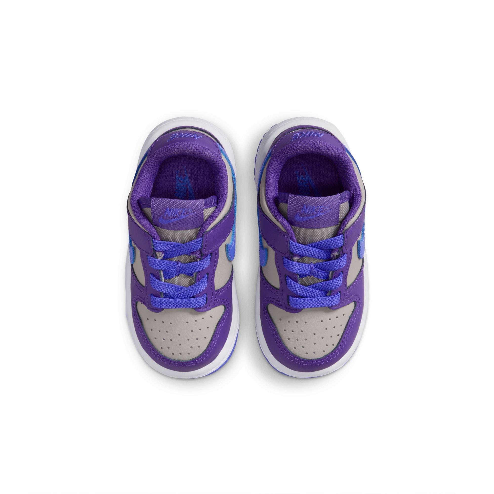 Nike Dunk Low Toddler Girls' "College Grey/Persian Violet/Wild Grape" Shoe