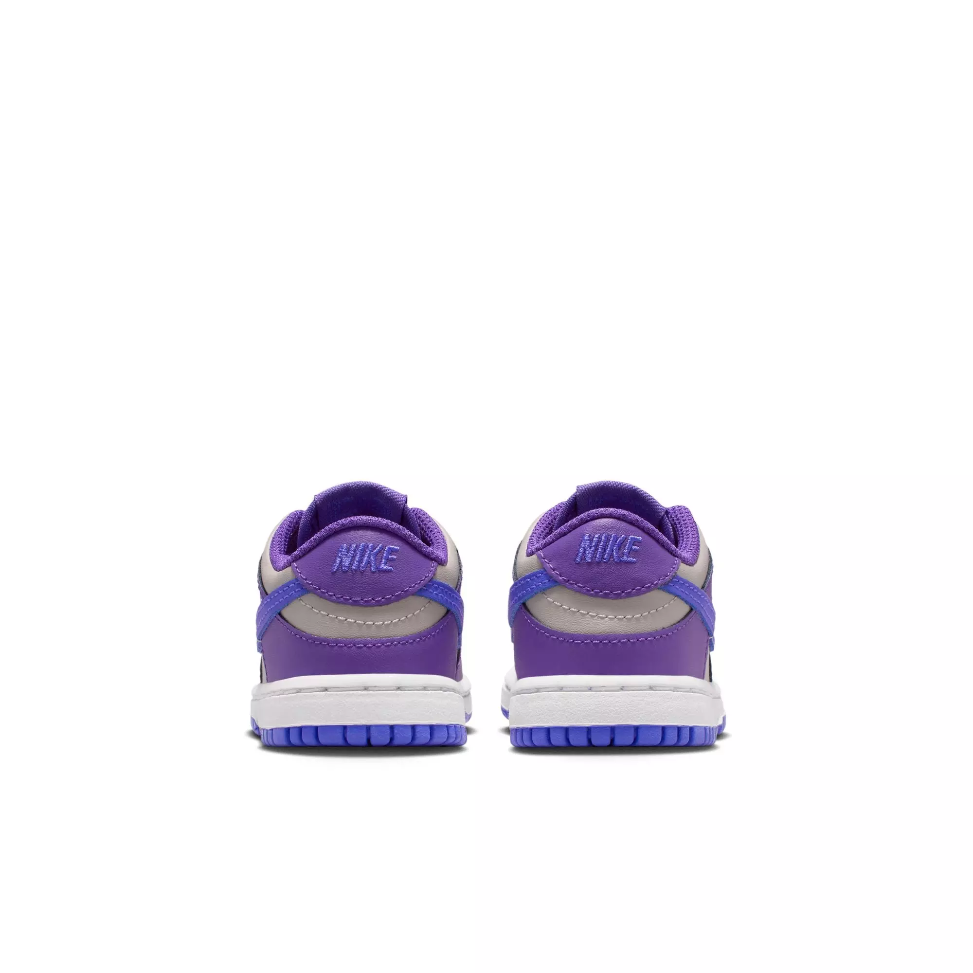Nike Dunk Low "College Grey/Persian Violet/Wild Grape" Toddler Girls' Shoe - GREY/PURPLE