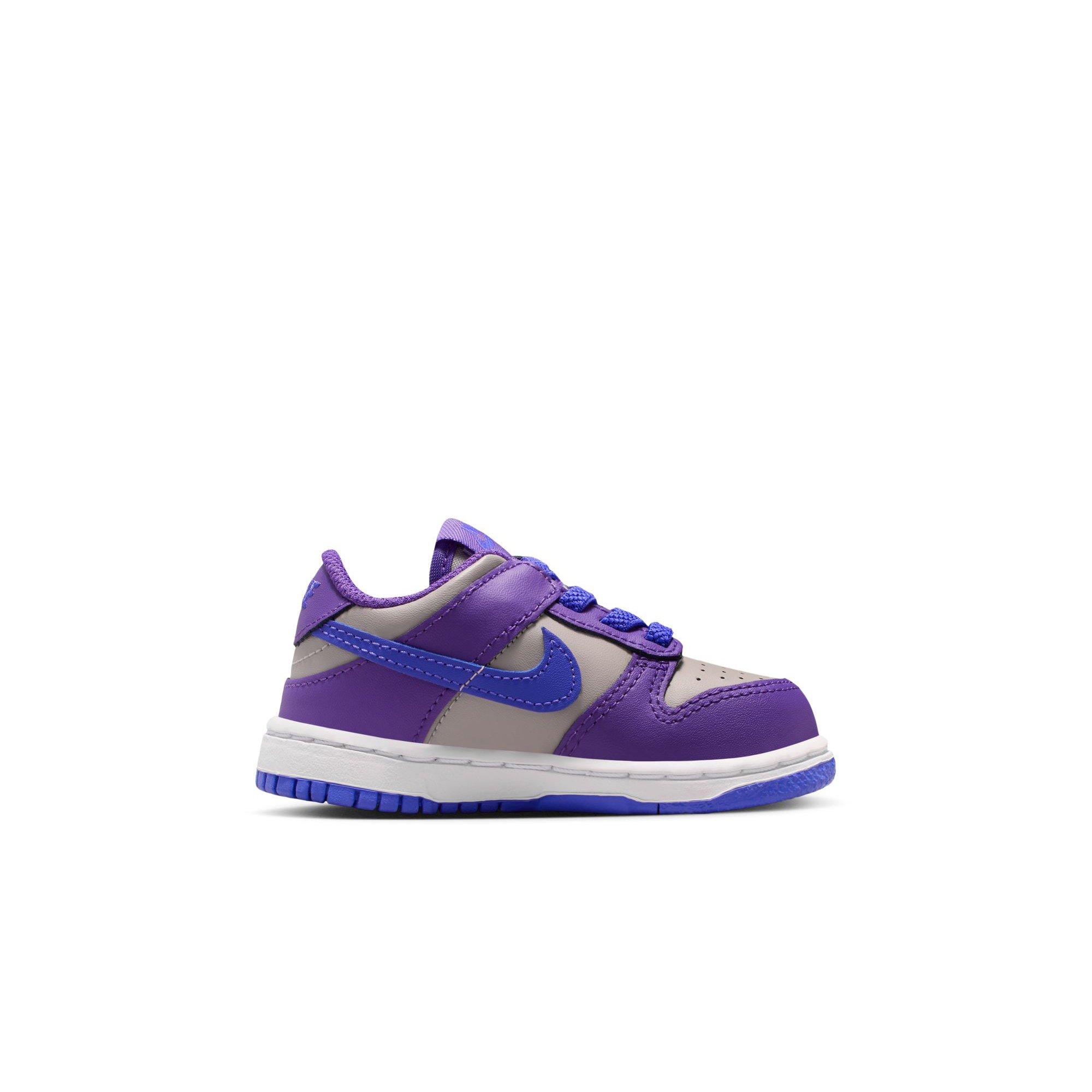 Nike Dunk Low Toddler Girls' "College Grey/Persian Violet/Wild Grape" Shoe