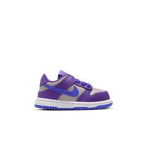 Nike Dunk Low "College Grey/Persian Violet/Wild Grape" Toddler Girls' Shoe