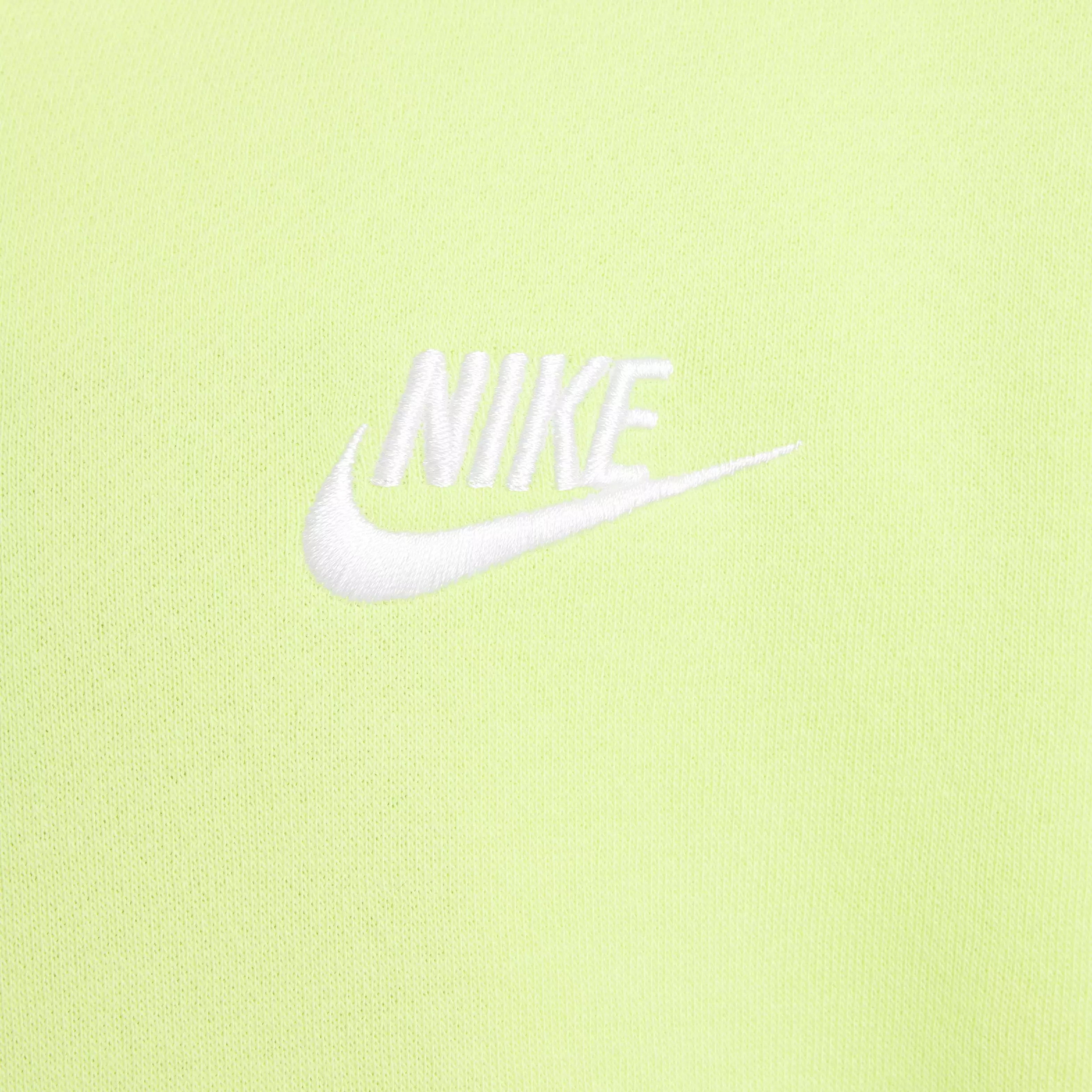 Nike Big Kids' Sportswear Club Fleece Full-Zip LBR Jacket - YELLOW