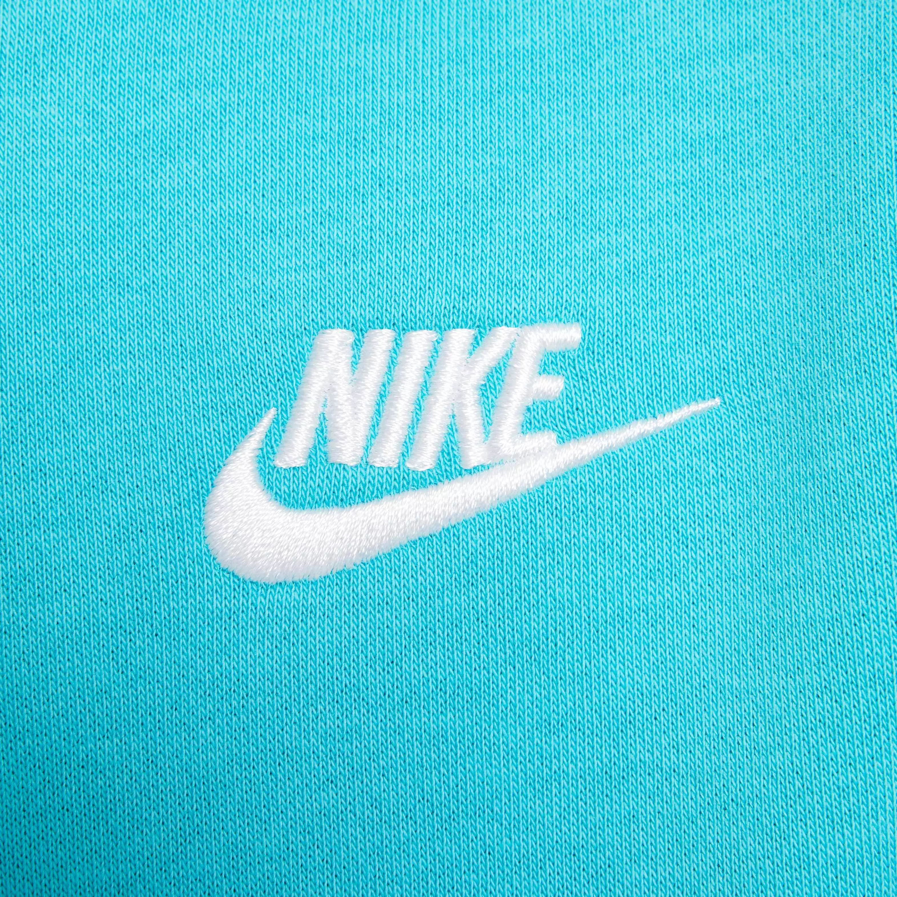 Nike Big Kids' Sportswear Club Fleece Full-Zip LBR Jacket - TURQUOISE 