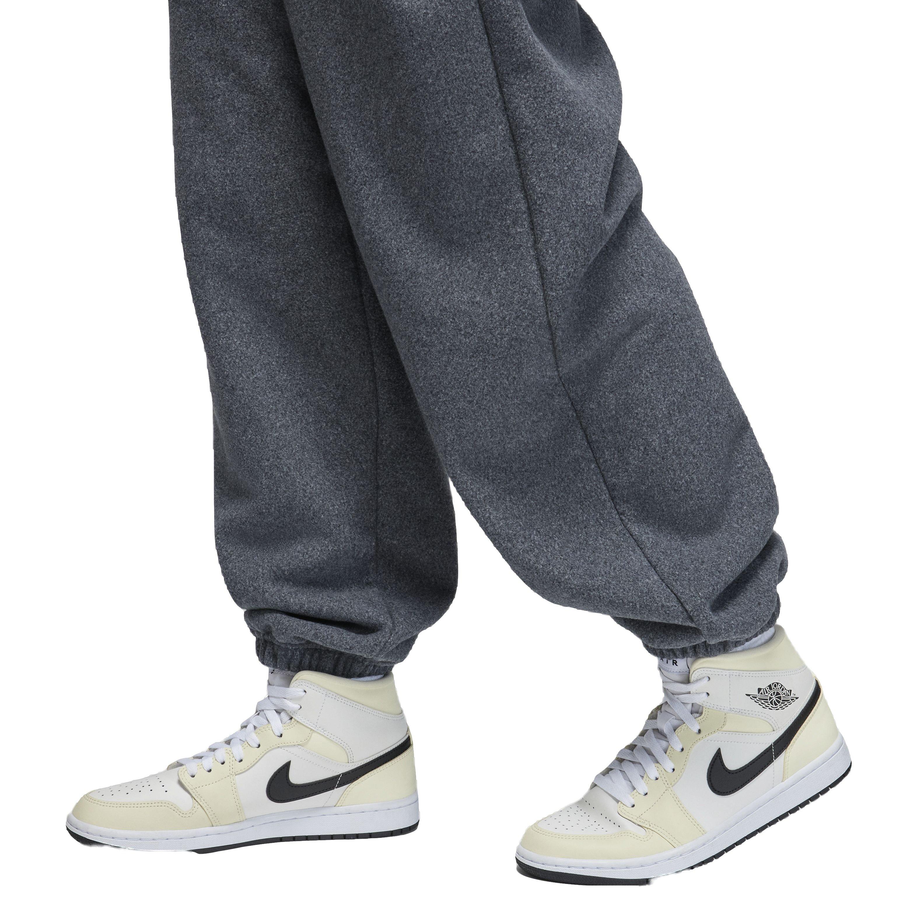 Jordan Women's Flight Fleece Winterized Pants - BLACK HEATHER Thumbnail View 4