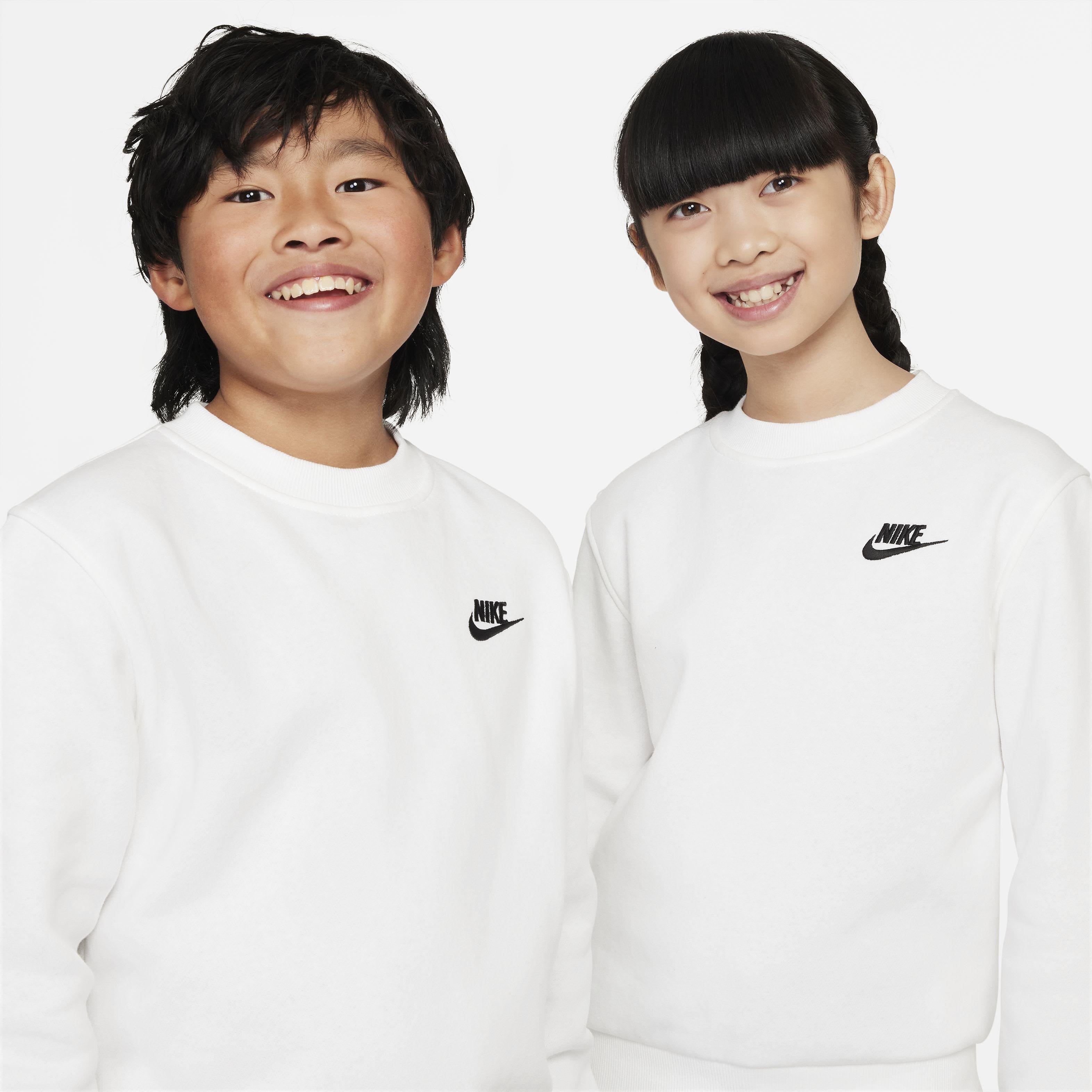 Nike Sportswear Club Fleece Crew LS LBR Big Kids' Sweatshirt