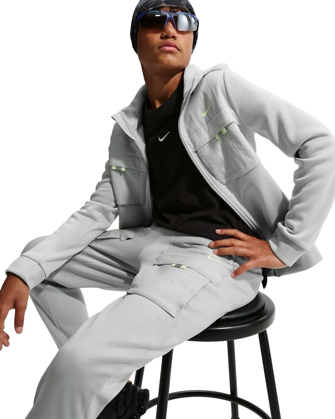 Nike Big Boys' Sportswear City Utility Pants - Grey - GREY Thumbnail View 5