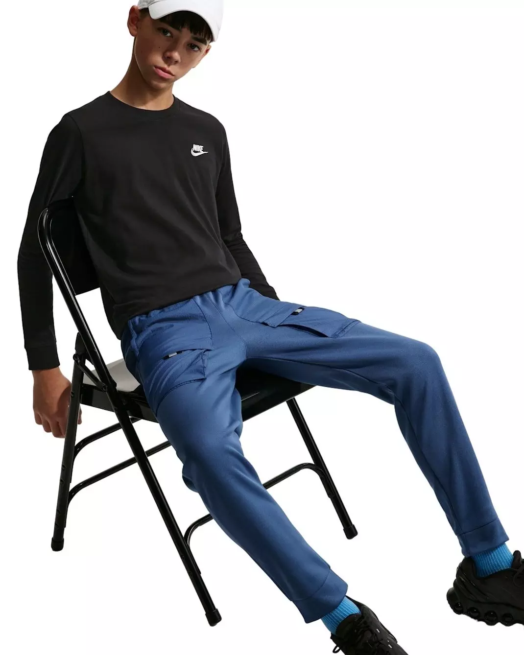 Nike Big Boys' Sportswear City Utility Pants - Blue - BLUE