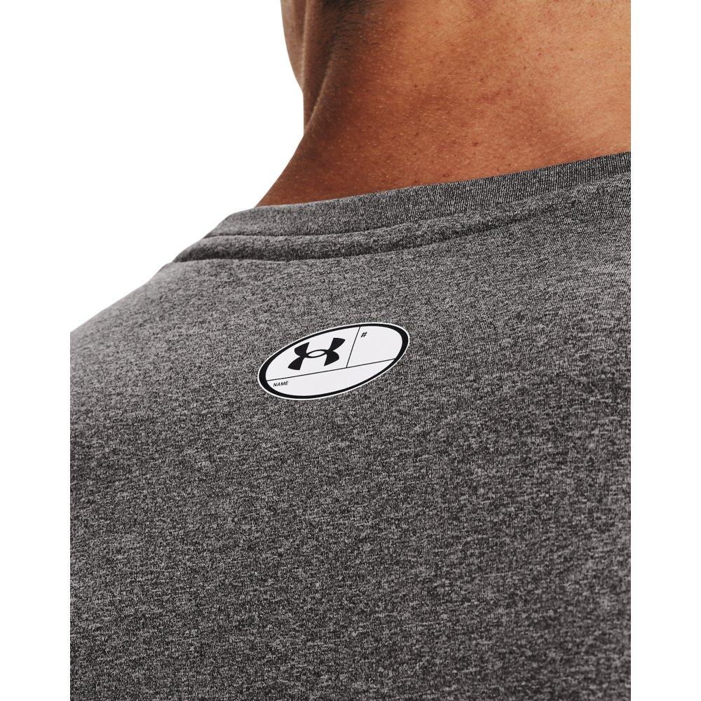 Under Armour Men's ColdGear Armour Fitted Shirt - GREY/BLACK Thumbnail View 3
