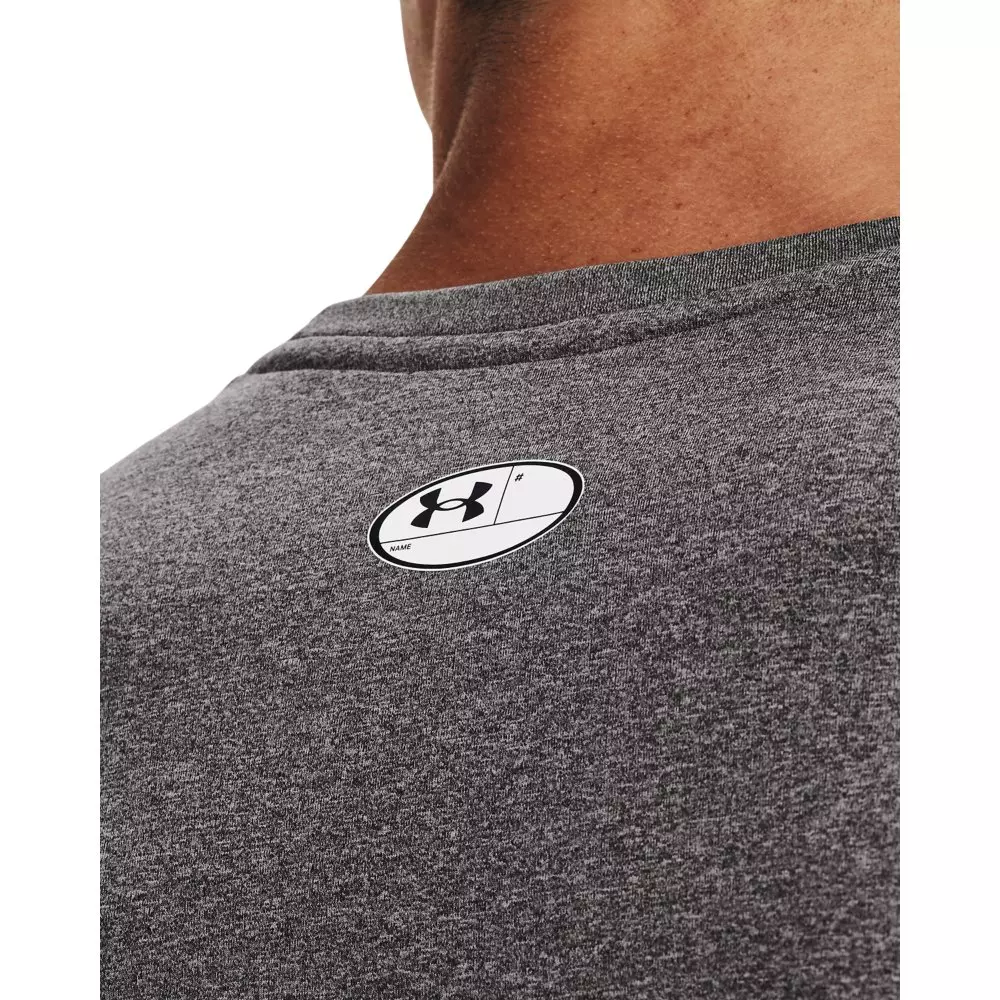 Under Armour Men's ColdGear Armour Fitted Shirt - GREY/BLACK