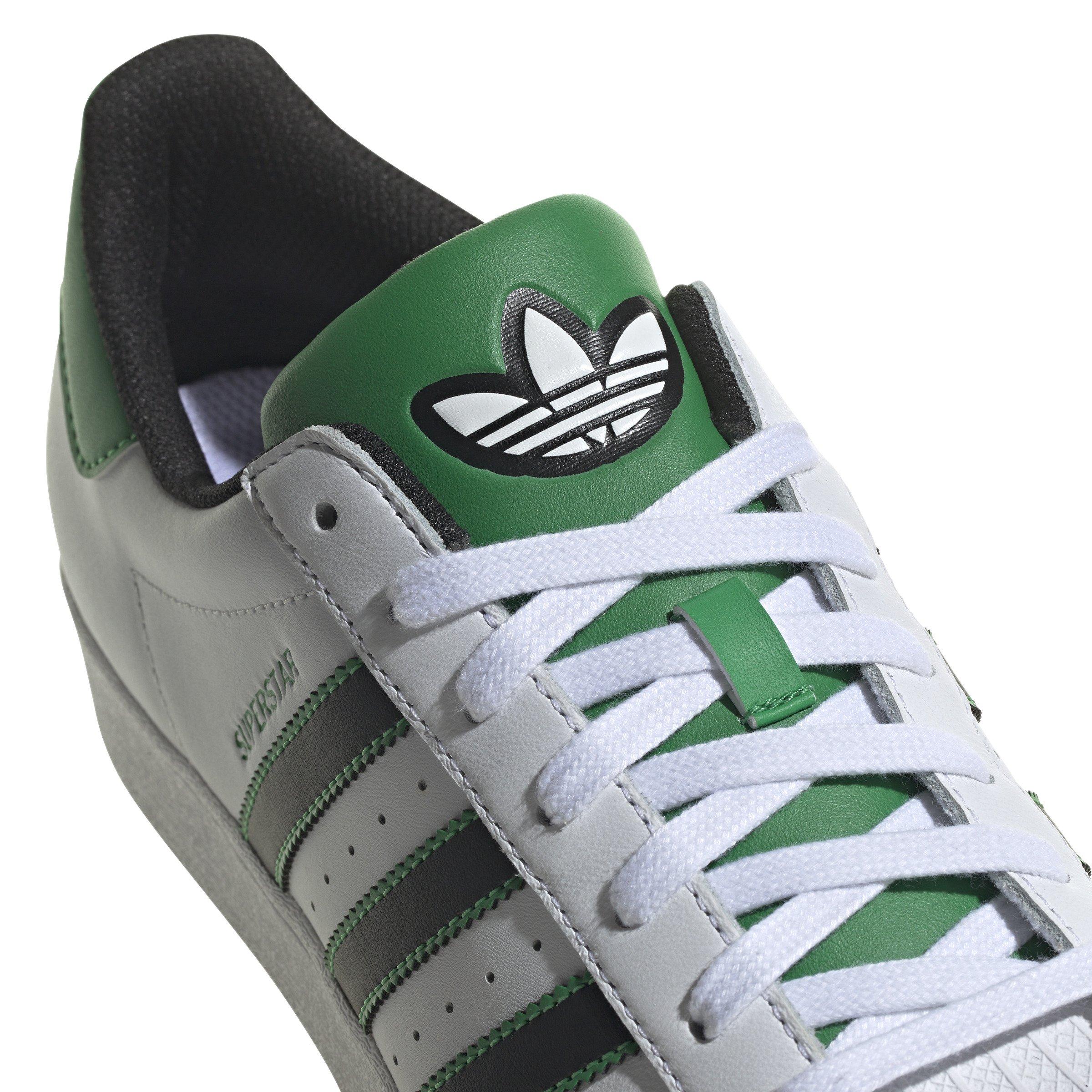 Adidas Superstar In White Green For Men – 4feetshoes