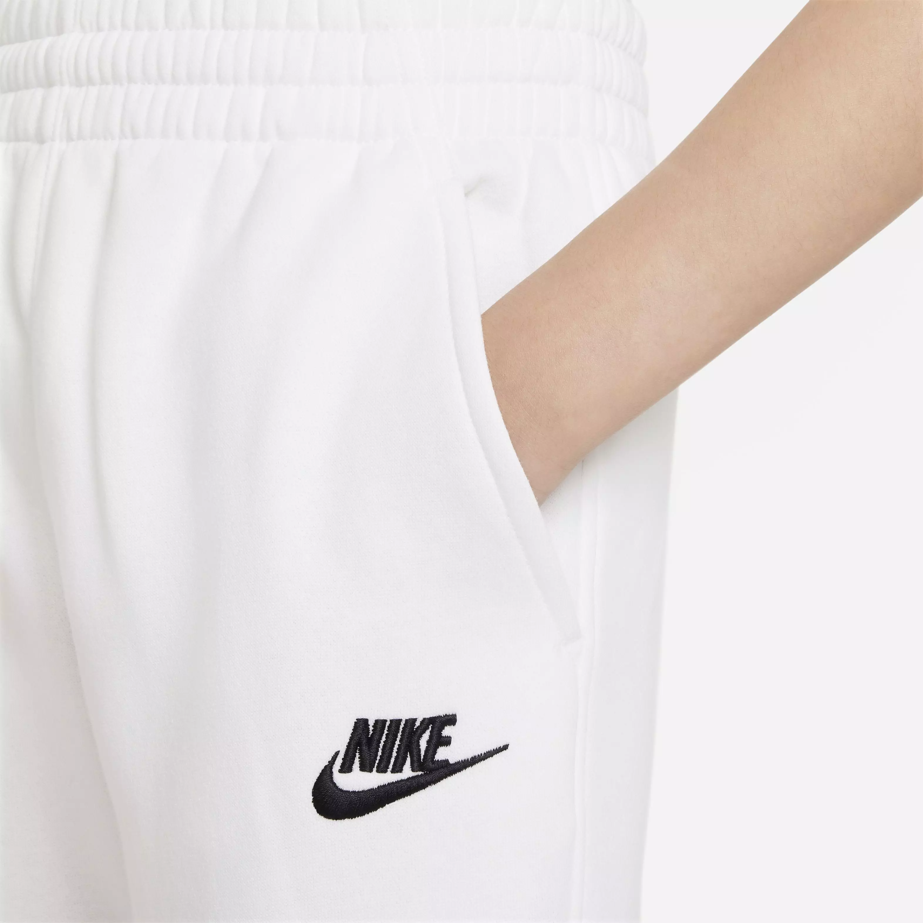 Nike Big Kids' Sportswear Club Fleece LBR Joggers - WHITE