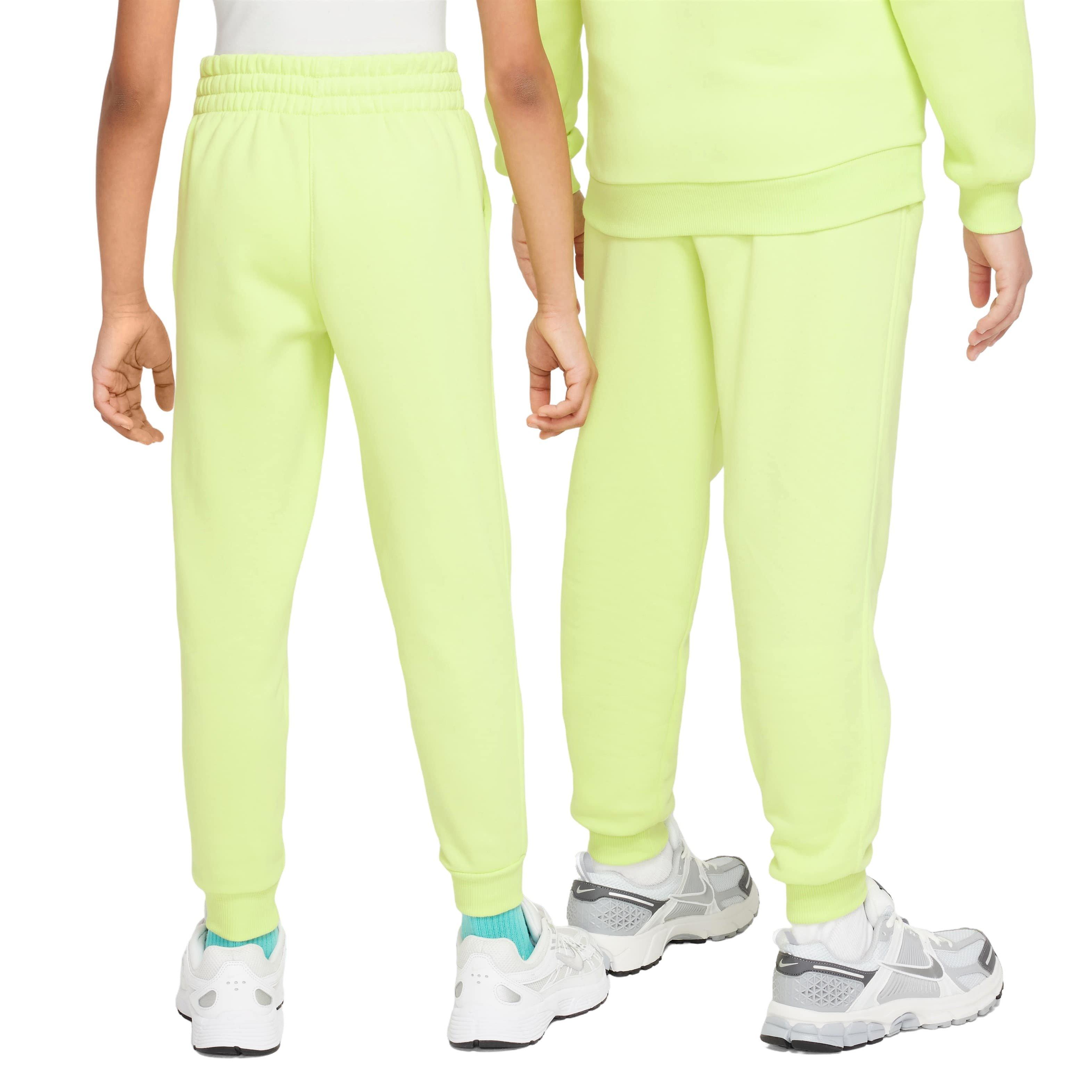 Nike Big Kids' Sportswear Club Fleece LBR Joggers - YELLOW Thumbnail View 2