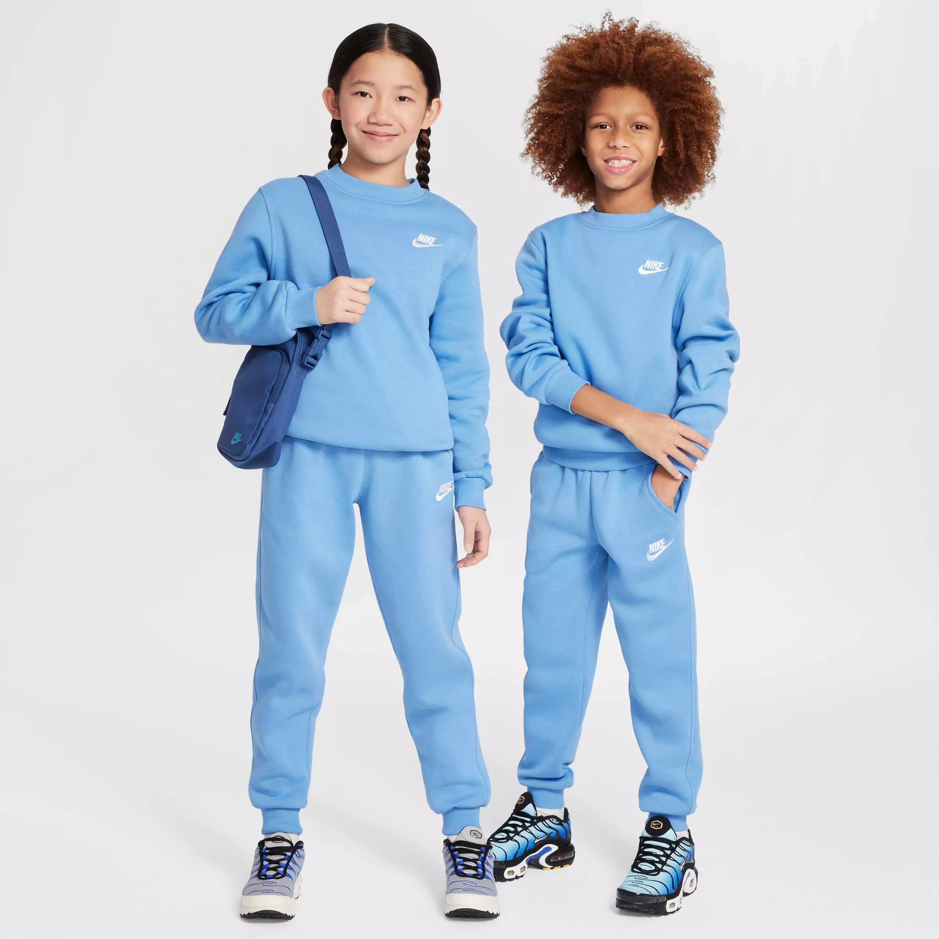Nike Big Kids' Sportswear Club Fleece LBR Joggers - BLUE