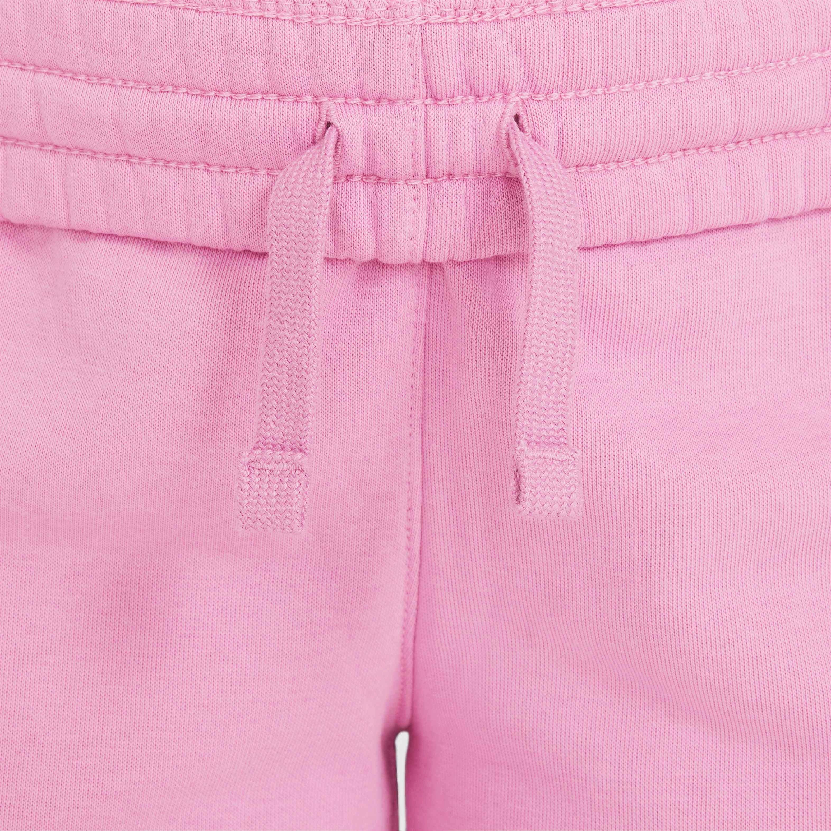 Nike Big Kids' Sportswear Club Fleece LBR Joggers - PINK Thumbnail View 3