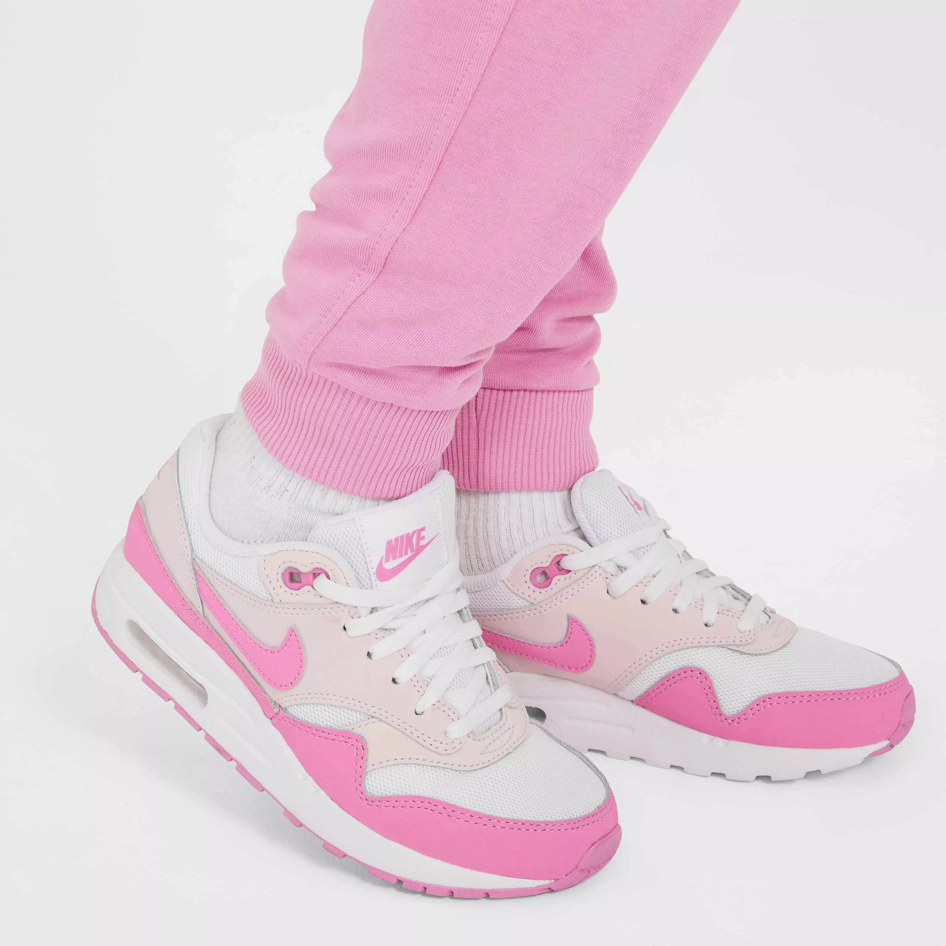 Nike Big Kids' Sportswear Club Fleece LBR Joggers - PINK