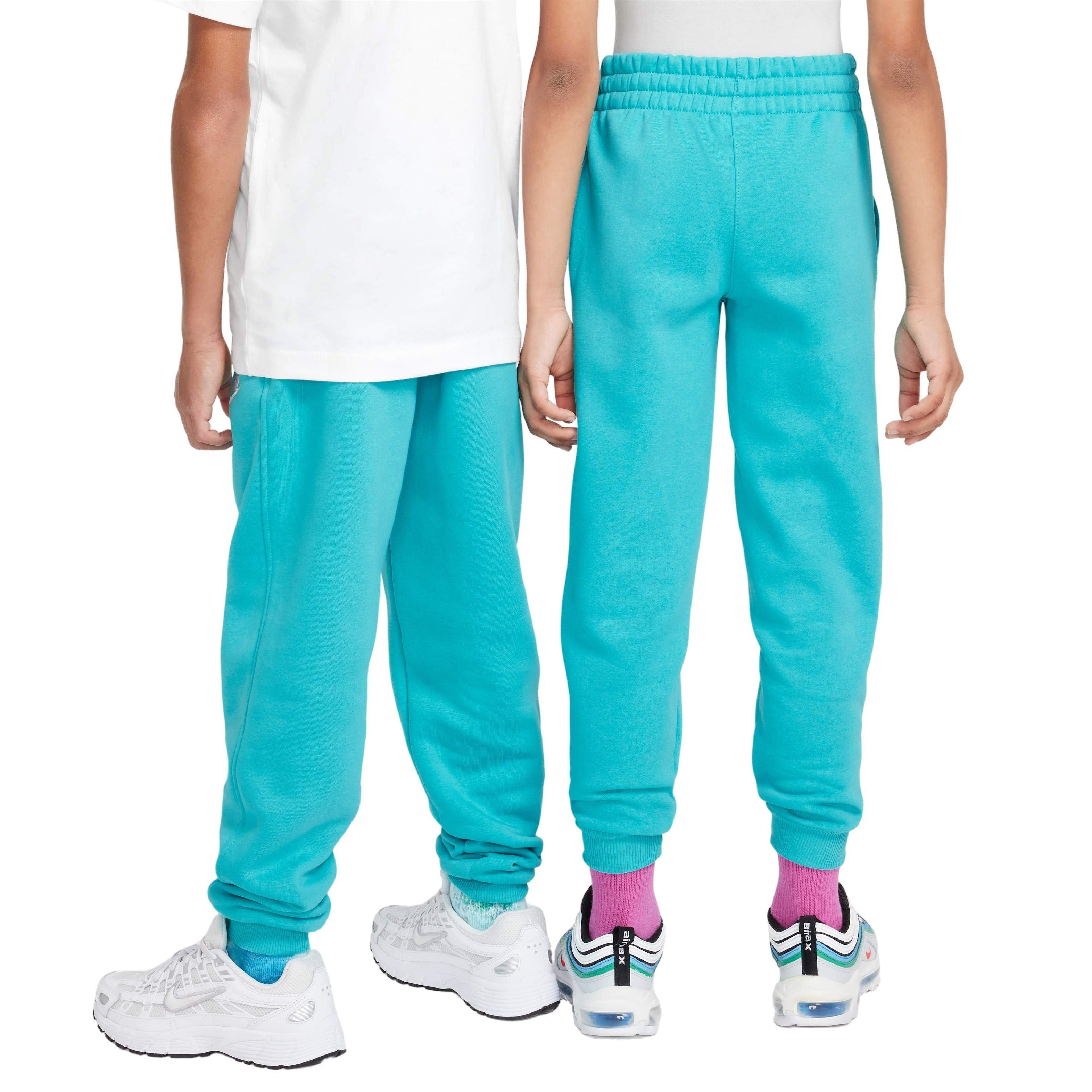 Nike Big Kids' Sportswear Club Fleece LBR Joggers - TURQUOISE  Thumbnail View 2