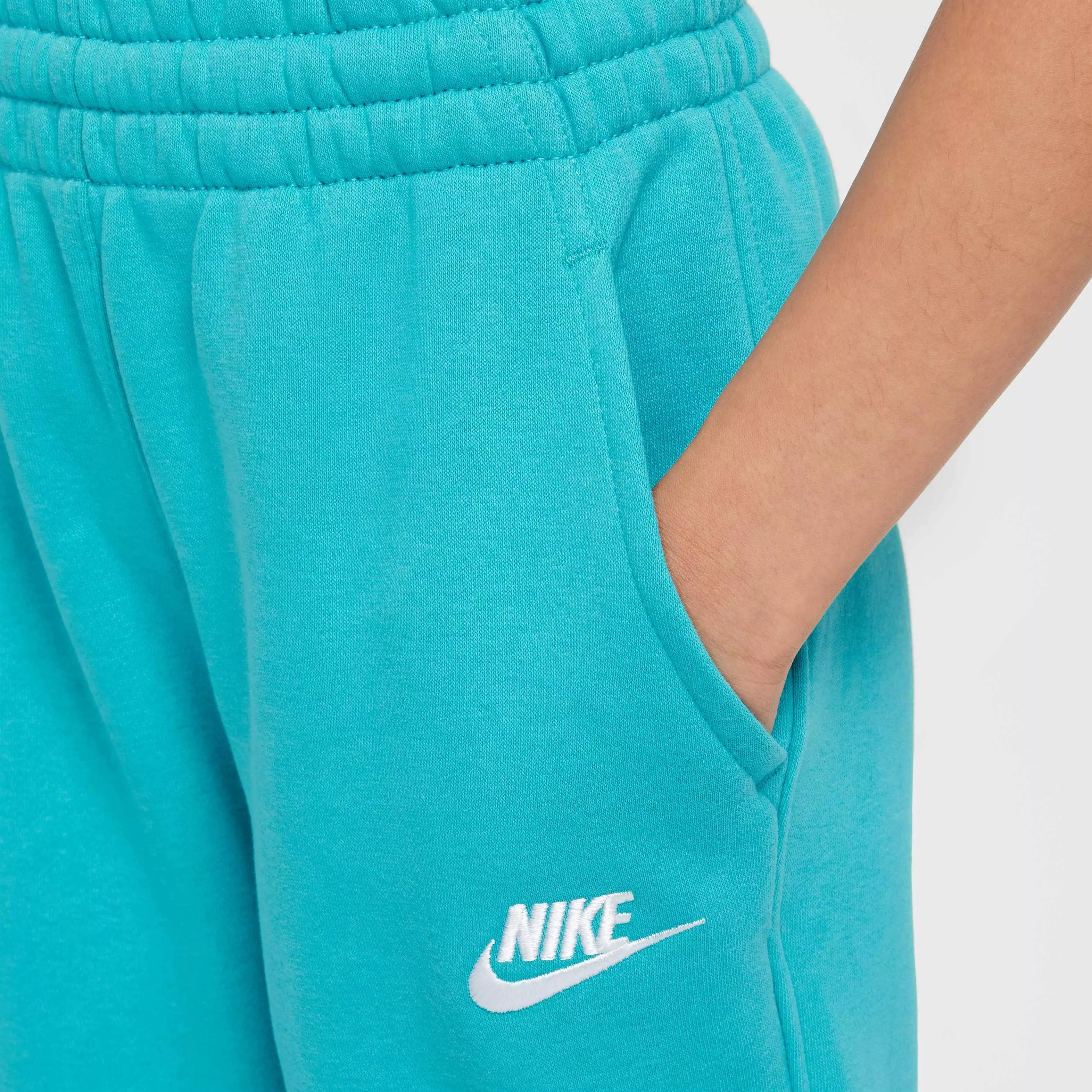 Nike Big Kids' Sportswear Club Fleece LBR Joggers - TURQUOISE 