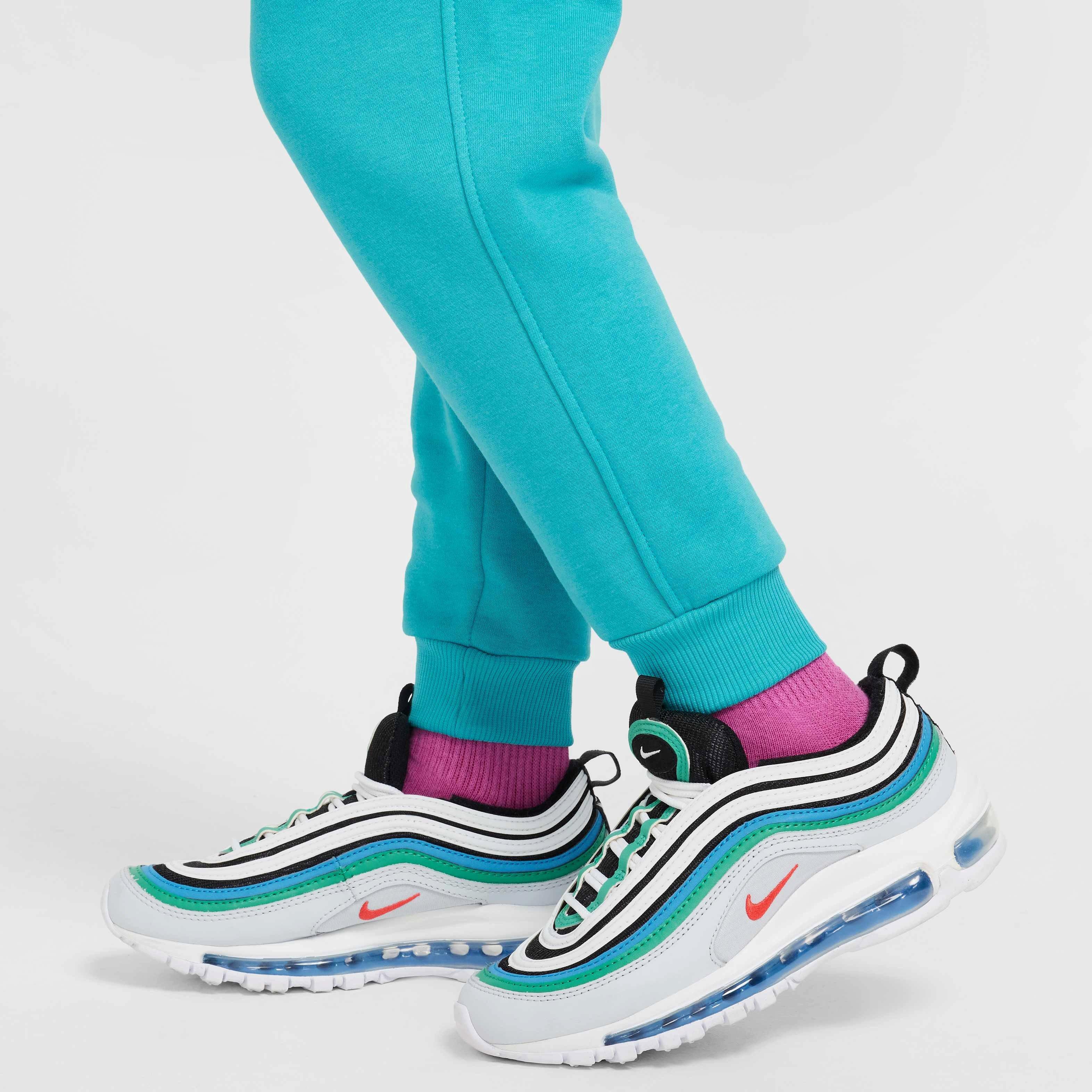 Nike Big Kids' Sportswear Club Fleece LBR Joggers - TURQUOISE  Thumbnail View 5