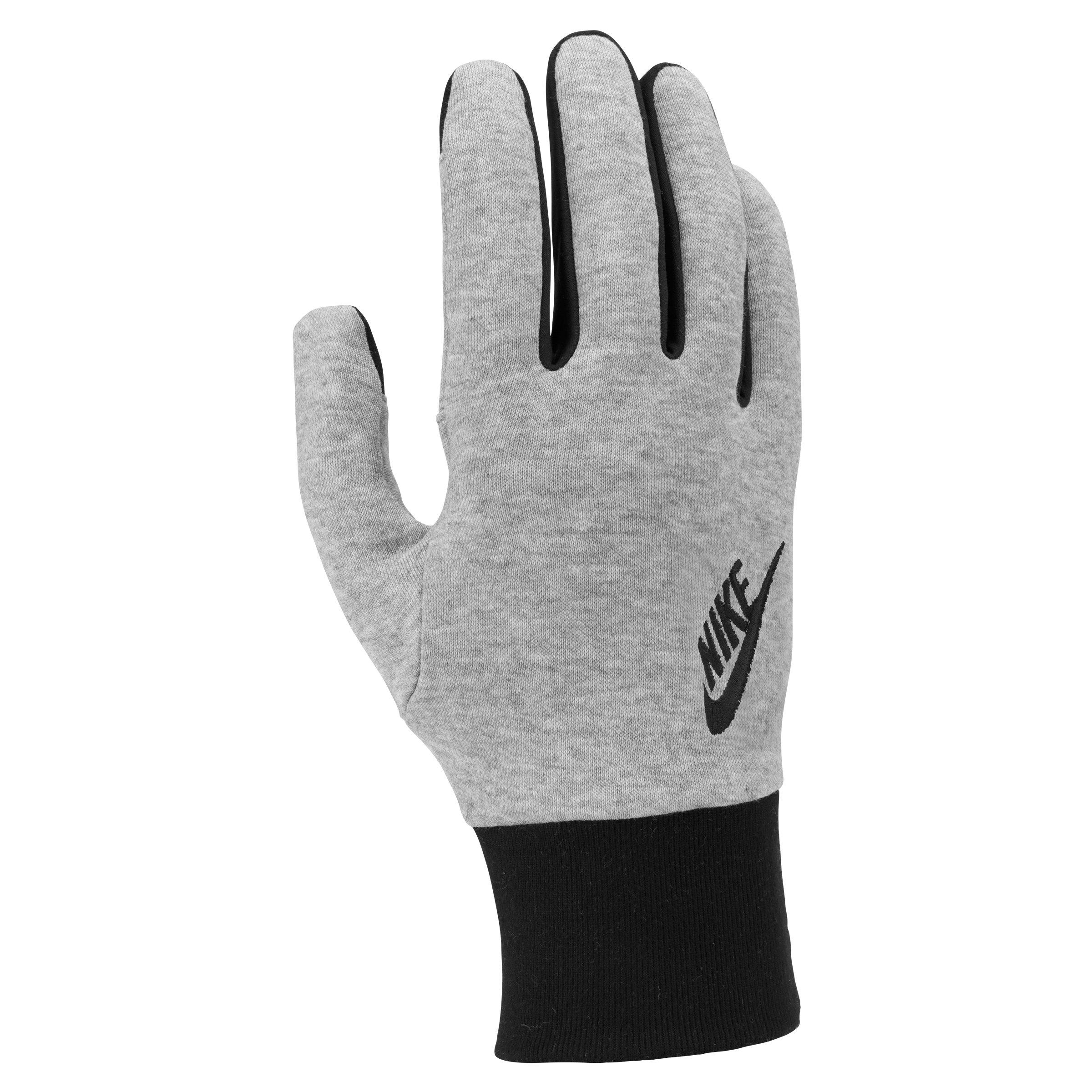 Nike Men's Club Fleece 2.0 LG Gloves-DK Grey - DK GREY Thumbnail View 2