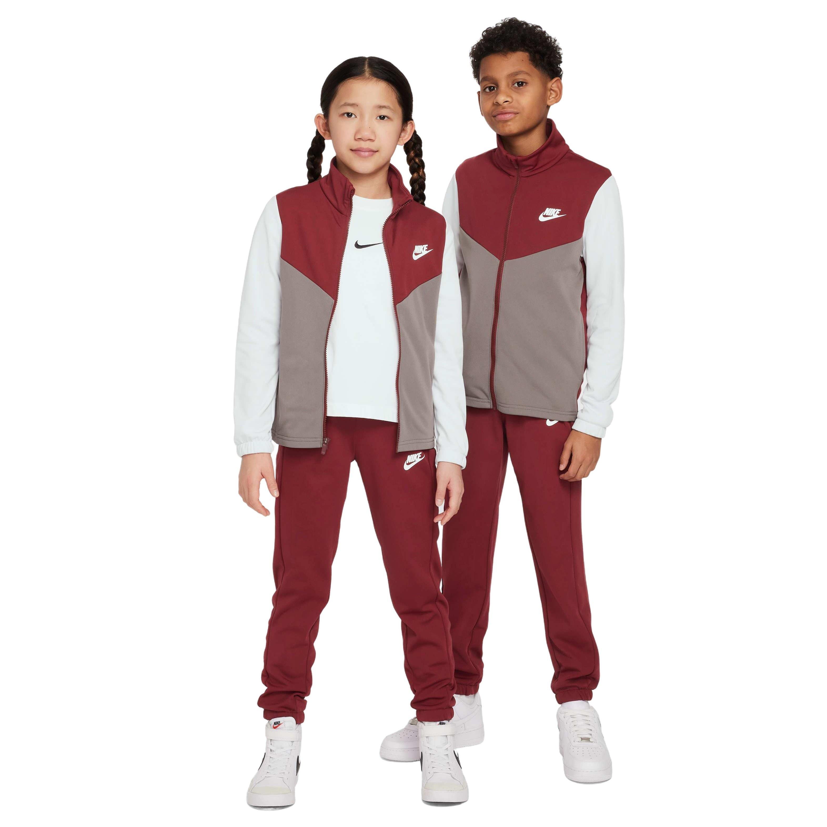 Nike Sportswear Poly Full-Zip HBR Big Kids' Tracksuit