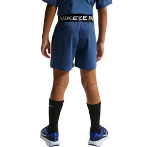Nike Big Boys' Pro Dri-FIT Fleece Shorts - Blue