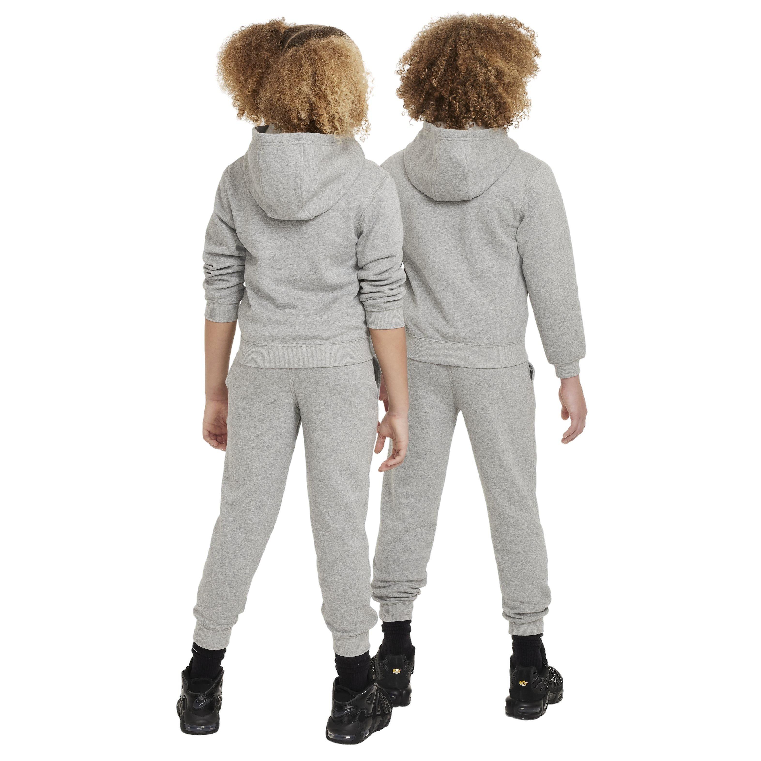 Nike Sportswear Club Fleece FZ Big Kids' Grey Tracksuit