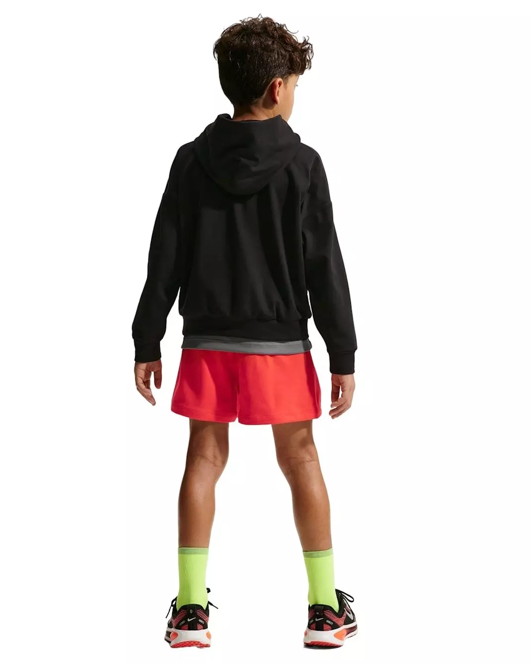 Nike Big Boys' Pro Dri-FIT Fleece Shorts - Red - RED