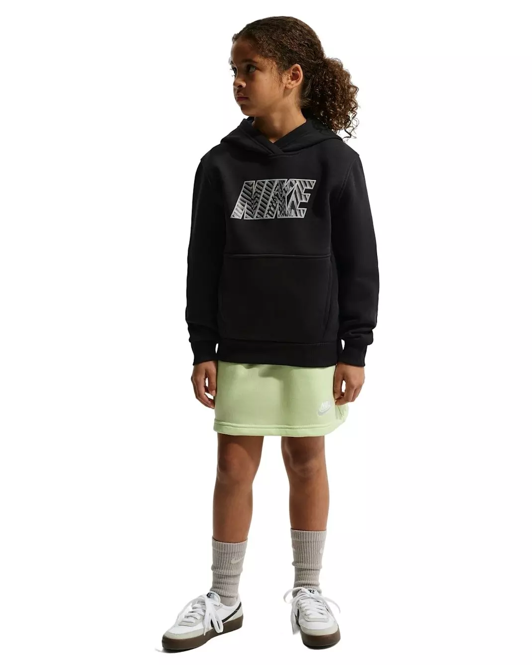 Nike Big Kids' Sportswear Club Fleece Hoodie - Black - BLACK
