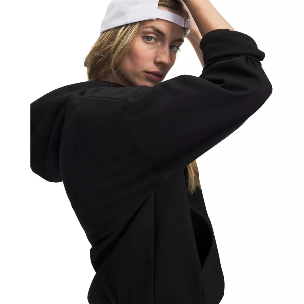 Under Armour Women's Icon Fleece Hoodie - Black - BLACK